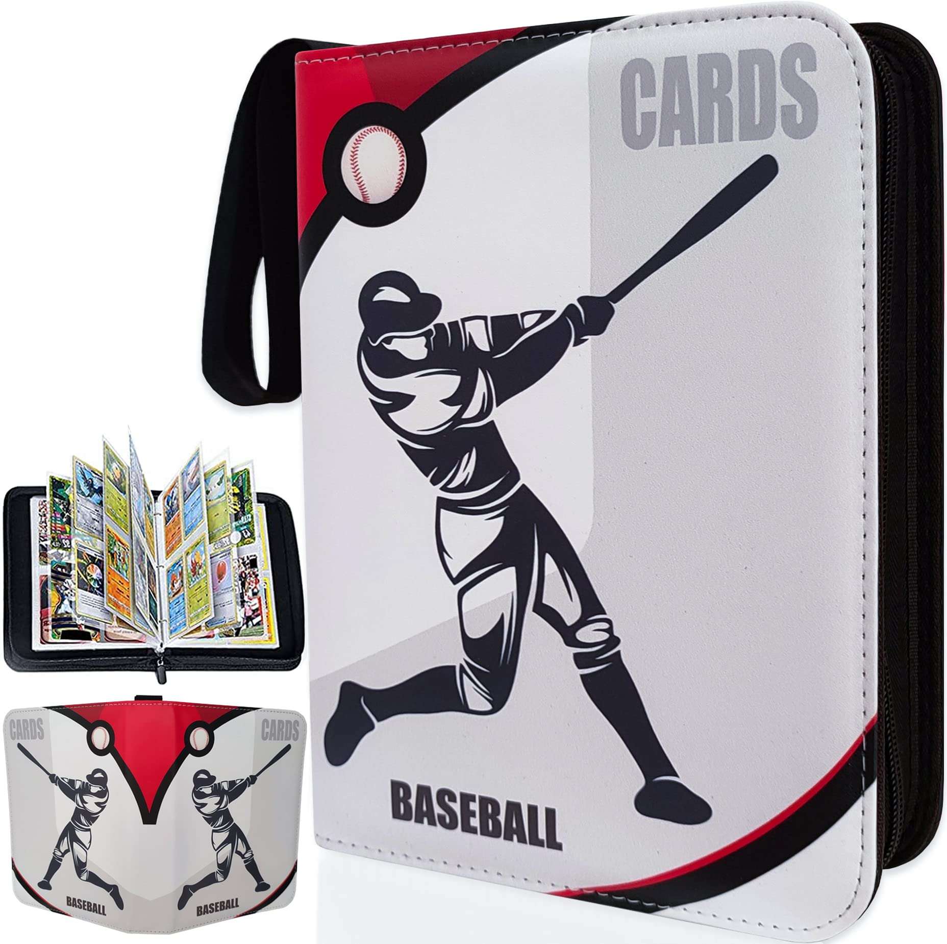 2 Pack Baseball Card Binder Gift 6