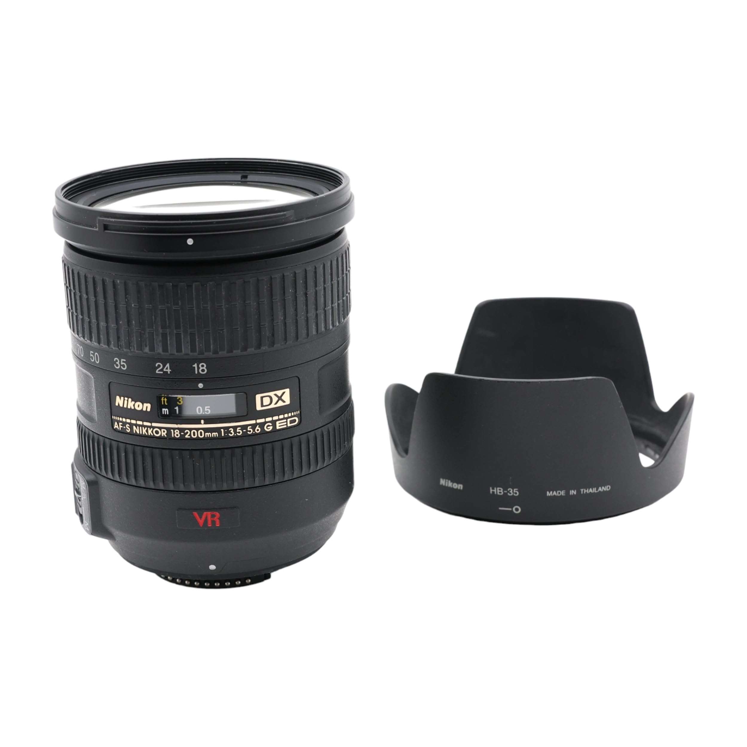 Nikon G ED-IF AF-S DX VR 2159 18-200mm f/3.5-5.6 Zoom Nikkor Lens for Nikon F White Box(Bulk Packaging) (New) 5