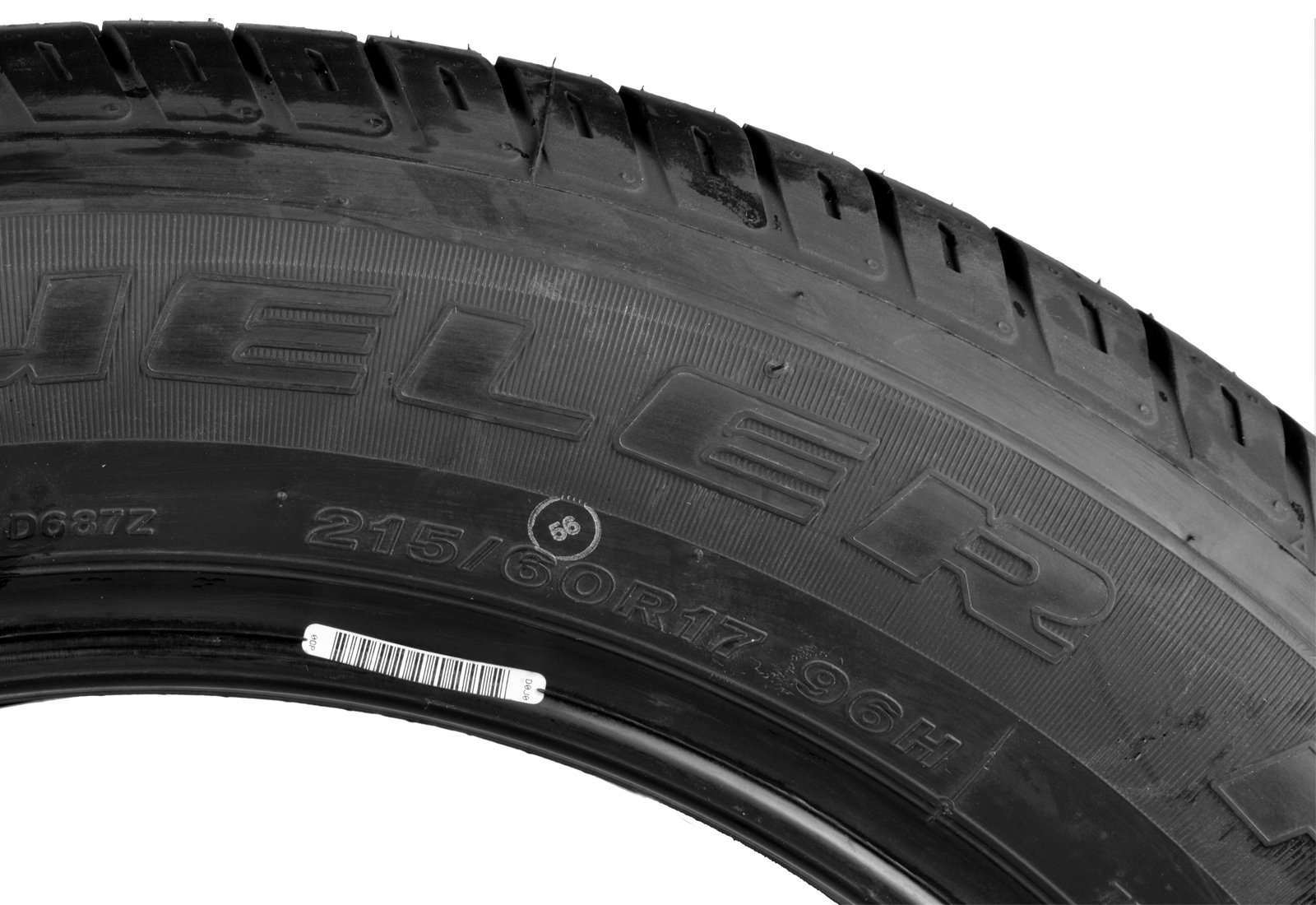 Bridgestone D-687 TL 215/60 R17 96H Tubeless Car Tyre 4