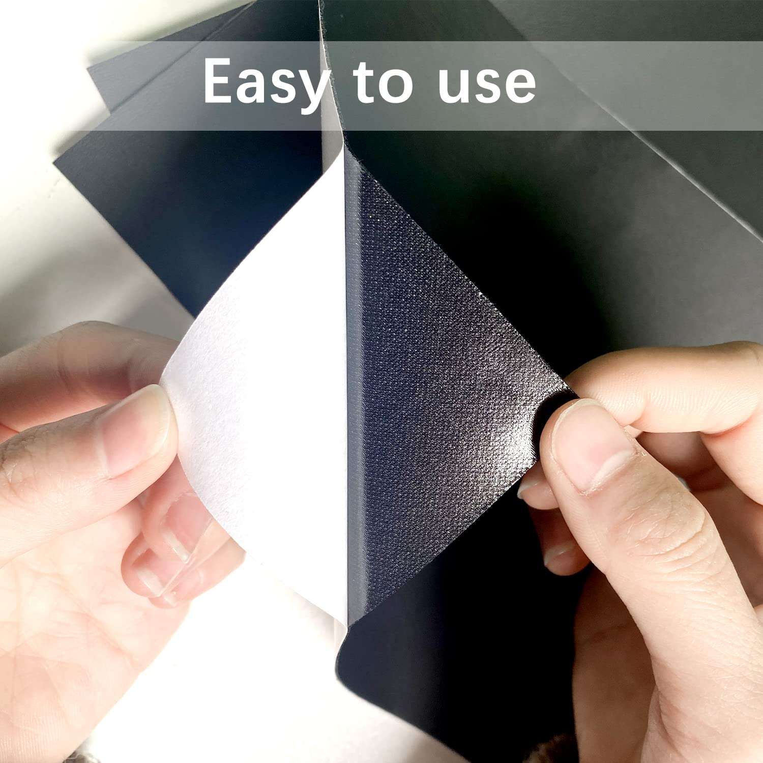 Nisorpa 6pcs Self Adhesive Leather Repair Patch 6x10in Black PU Leather Patch Kit for Couch Furniture Sofas Car Seats Handbags Jackets 4