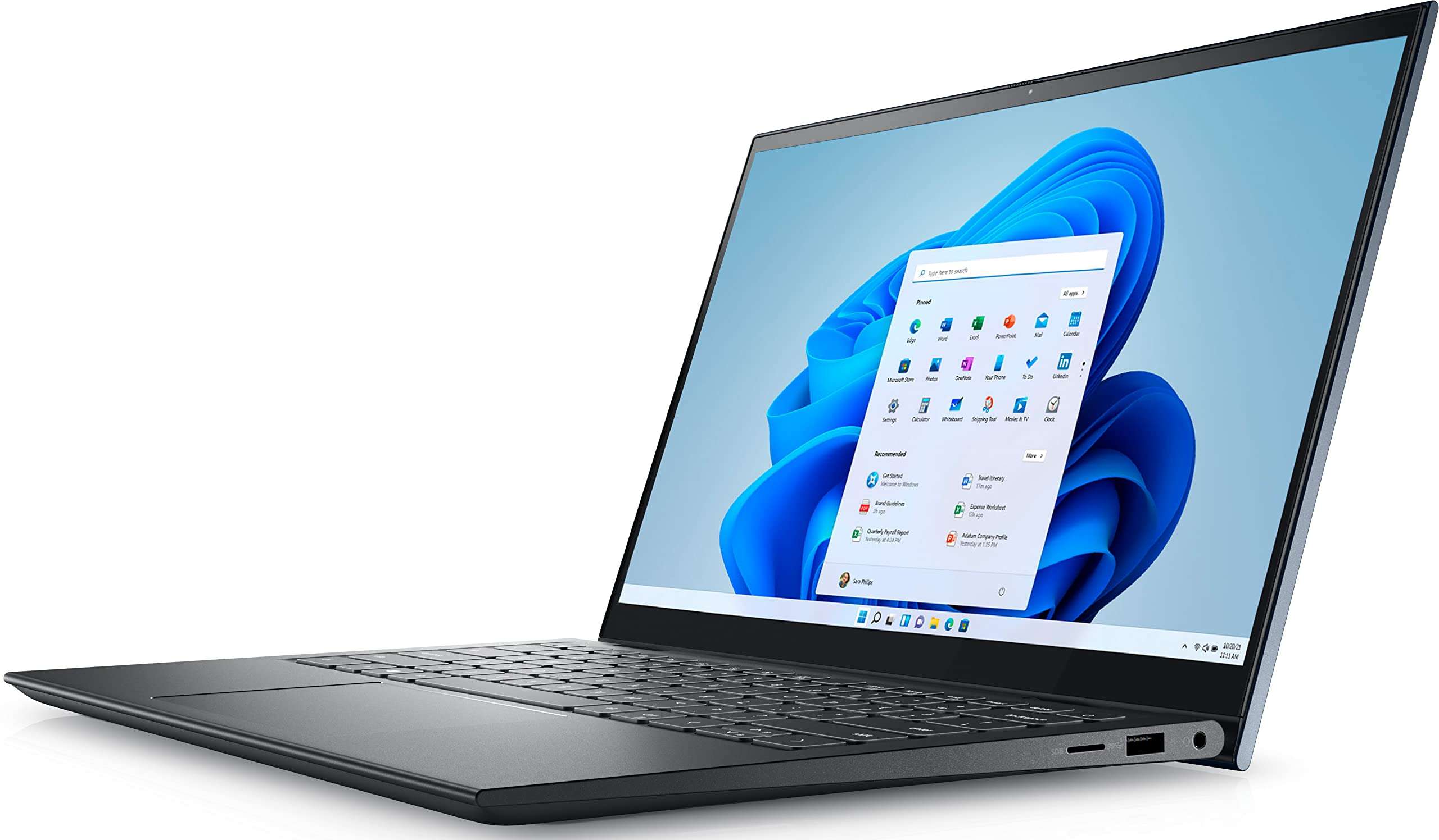 Dell Inspiron 14 7415 Home & Business 2-in-1 Laptop (AMD Ryzen 5 5500U 6-Core, 32GB RAM, 512GB PCIe SSD, AMD Radeon, 14.0" Touch Full HD (1920x1080), Fingerprint, WiFi, Bluetooth, Win 11 Pro) 2