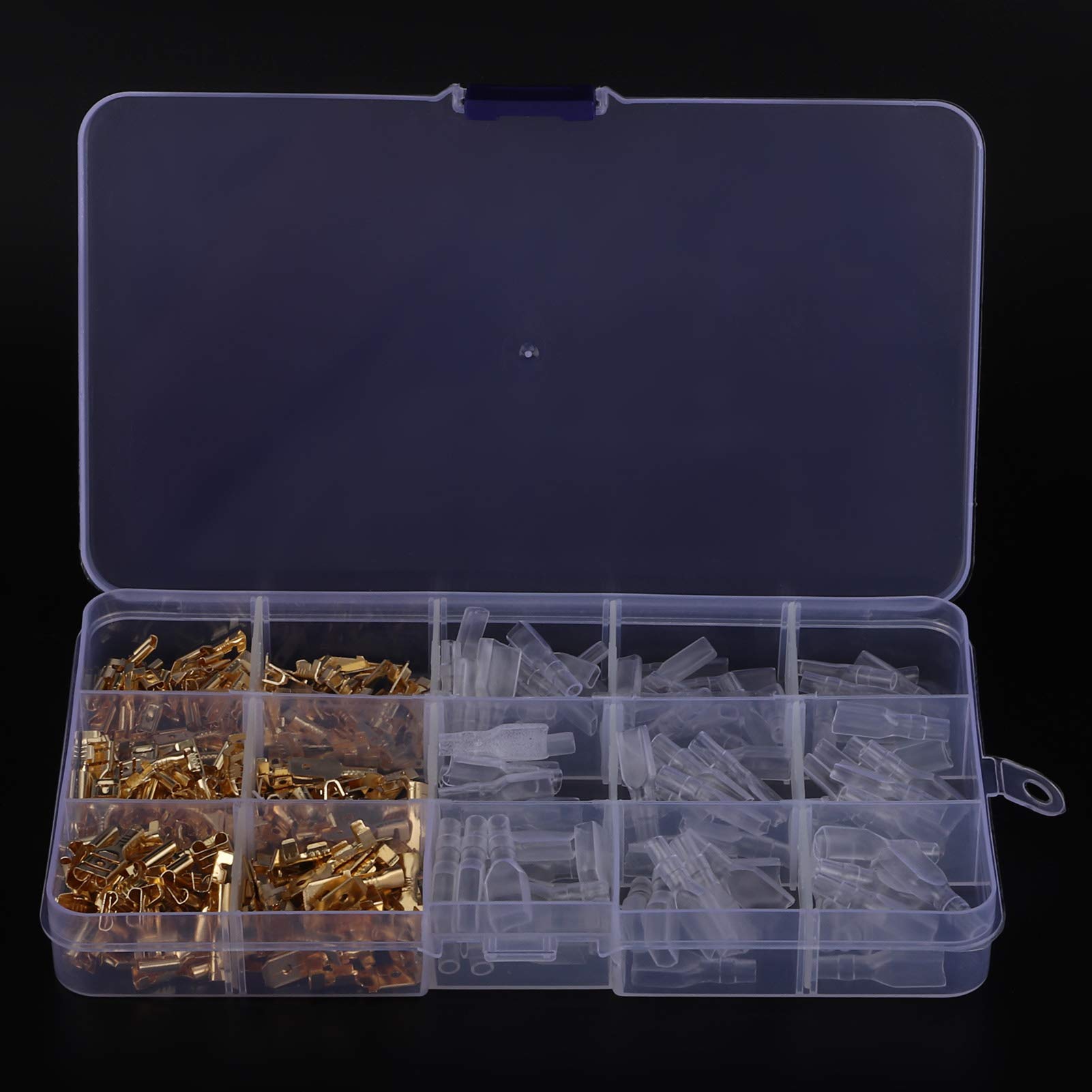 Wire Connector Kit, 270Pcs Electrical Connectors Kit Male Female Wire Connector Industrial Supplies for Industrial 6
