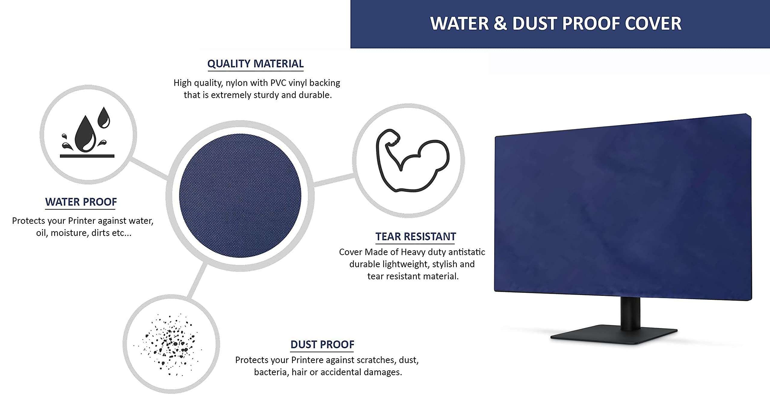 Skye Monitor Cover for zebronic 20 inch 3