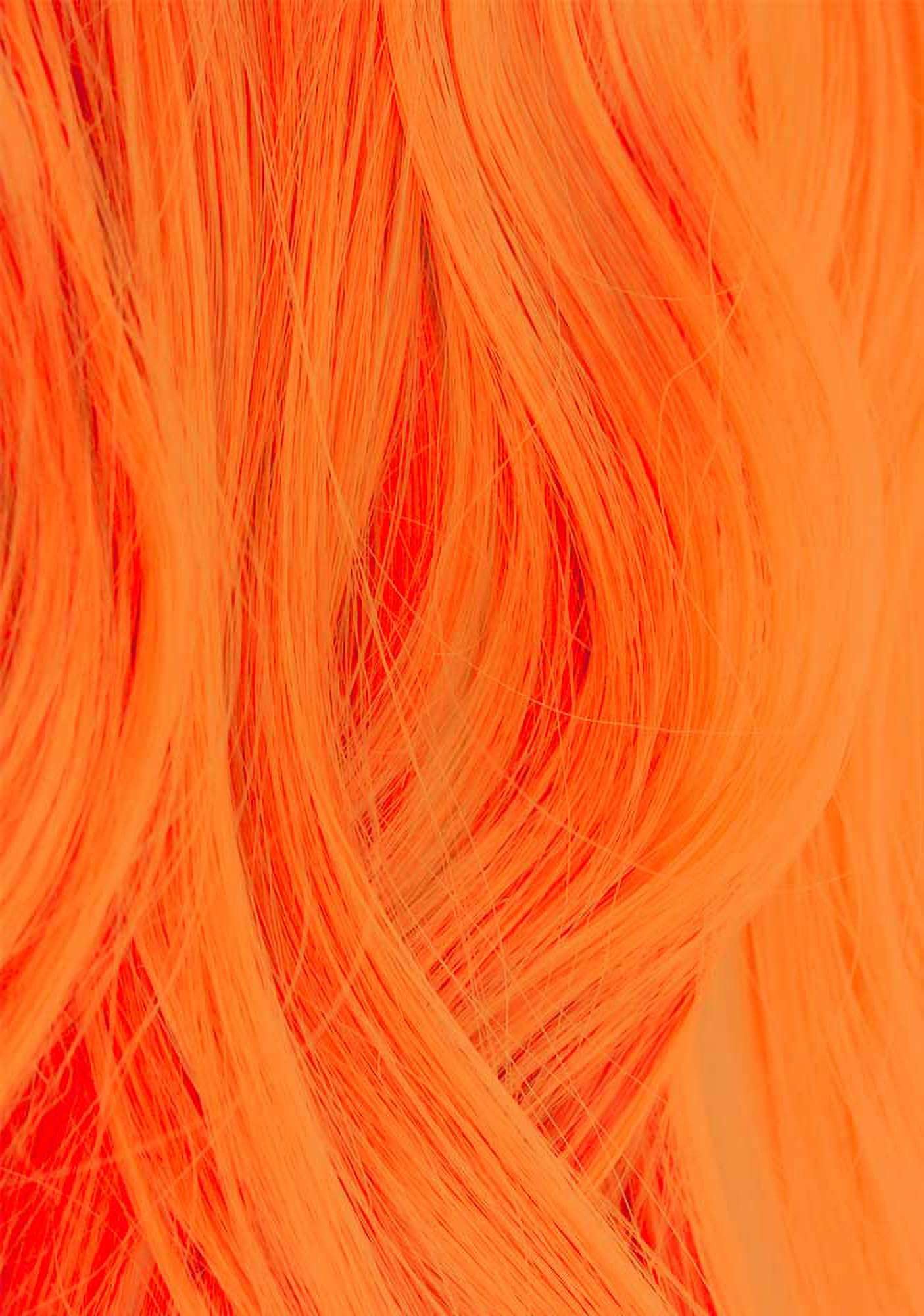 IROIRO Premium Natural Semi-Permanent Hair Color 320 Neon Orange (4oz) 6