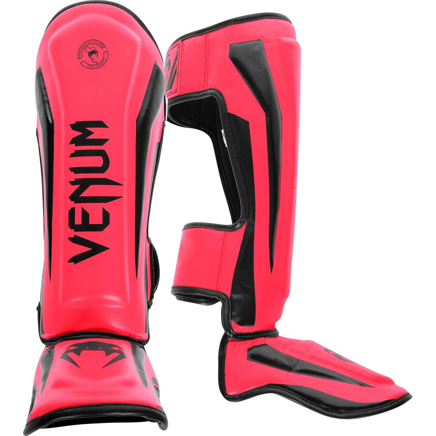 Venum Elite Standup Shin Guards Matte/Black - M 3
