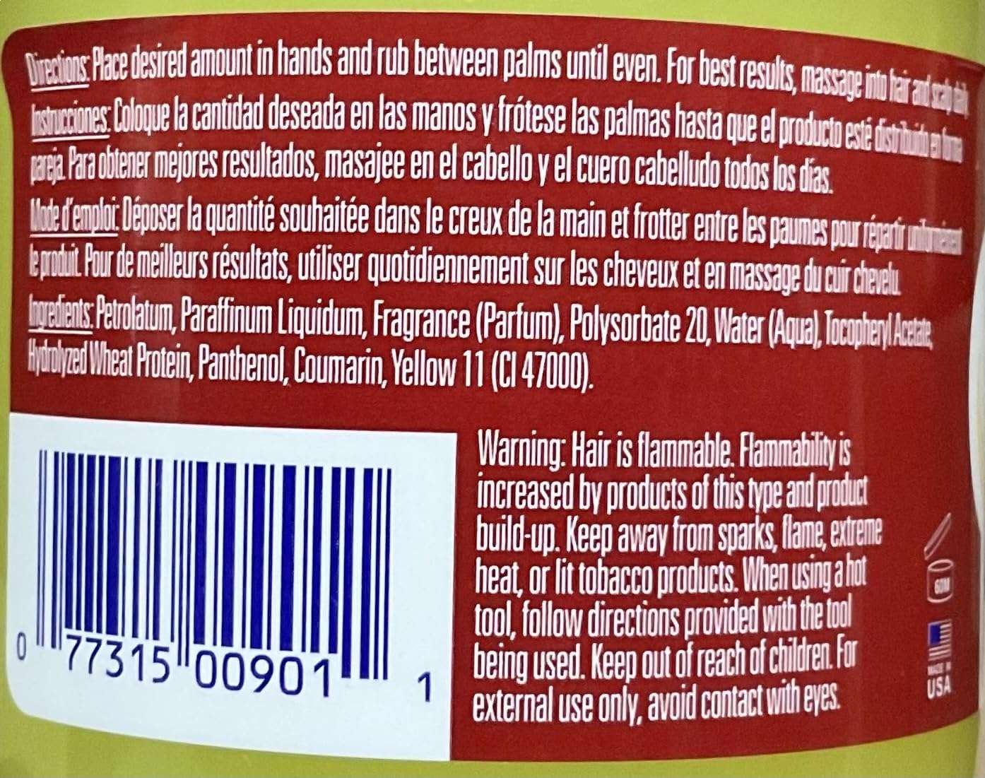 Dax Hair Food Plus 4 (Pack of 3) 4