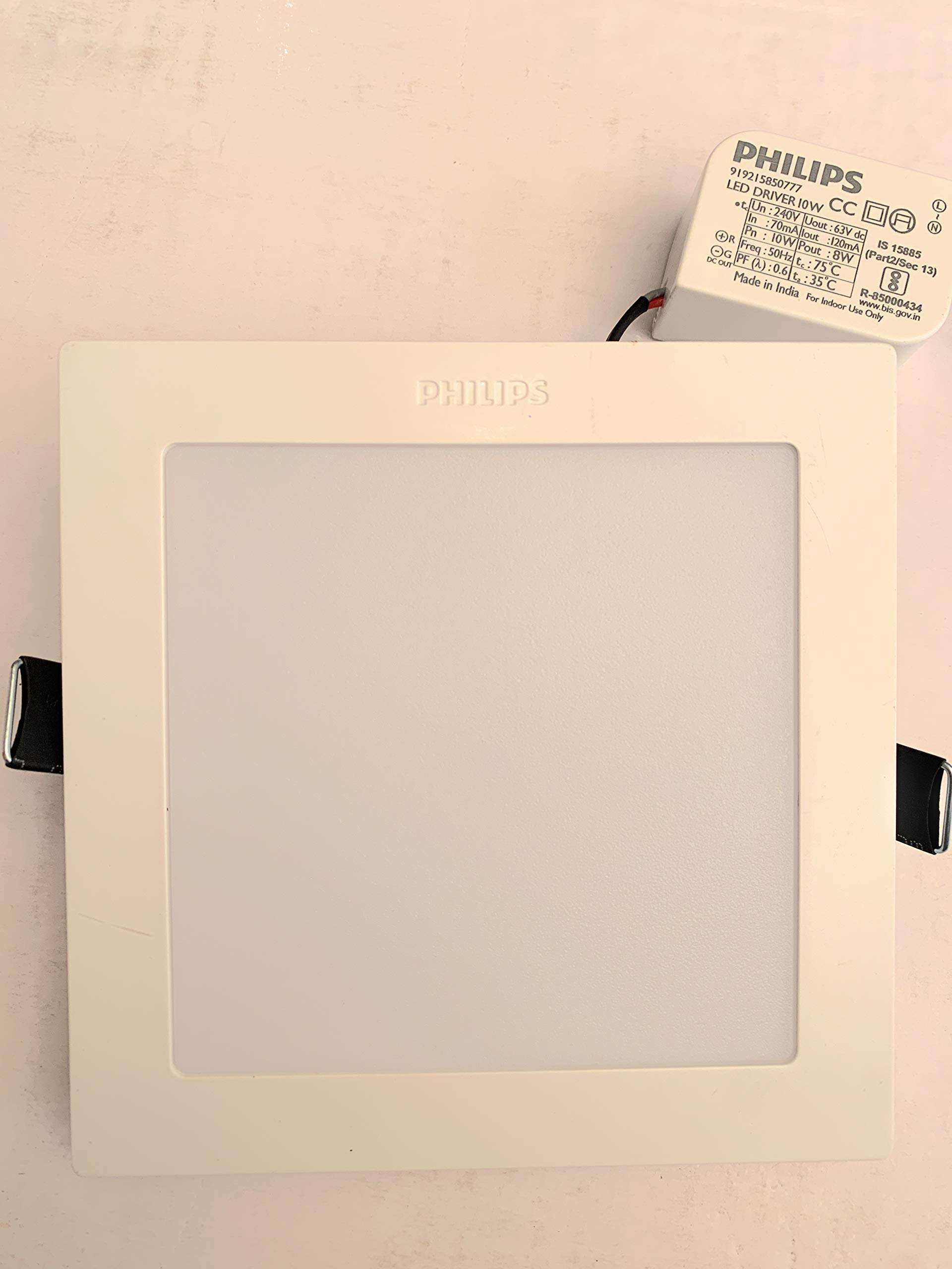 Phillips Prime Plus Square LED Panel, 10W (Warm White) 1