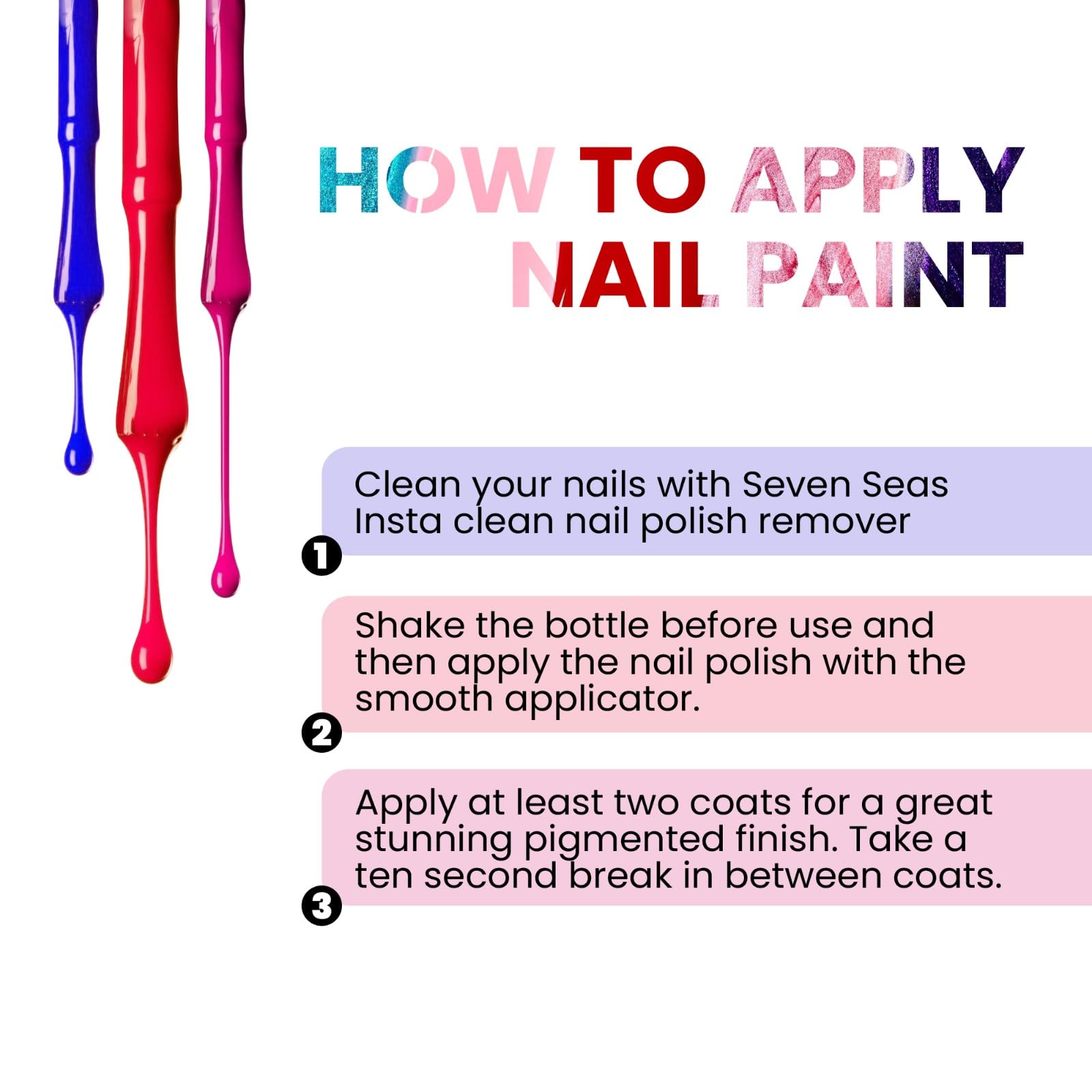 Seven Seas Easy Gel Nail Polish, Intense Glossy Finish, Hydrating Formula, Rich Pigmented, Quick Dry (205, 10ml) 5