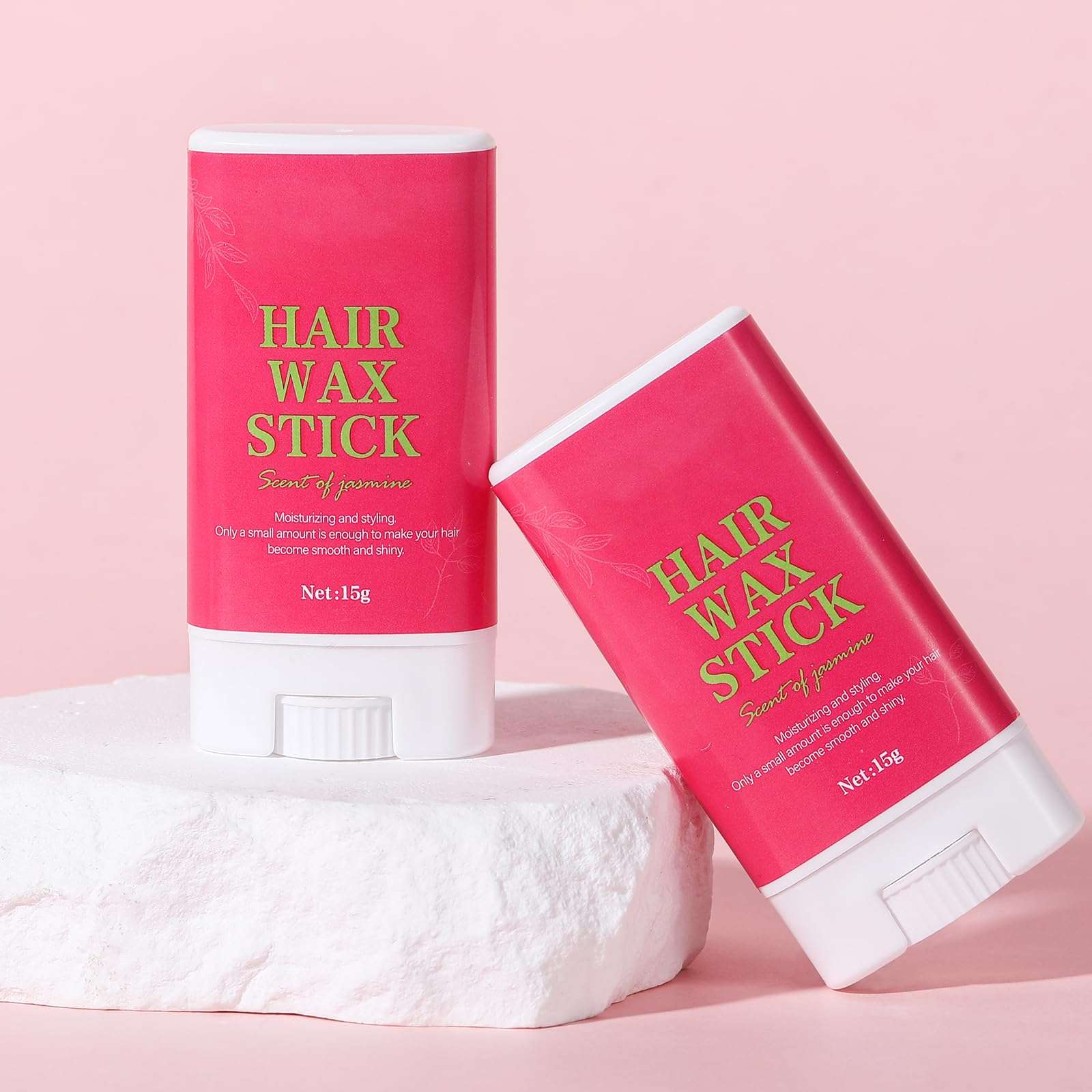 OUPEICHARM Hair Wax Stick for Women,Controls,Tame Flyaways,Smooths Hair,Strong Hold,Styling Wax Stick Hair 3