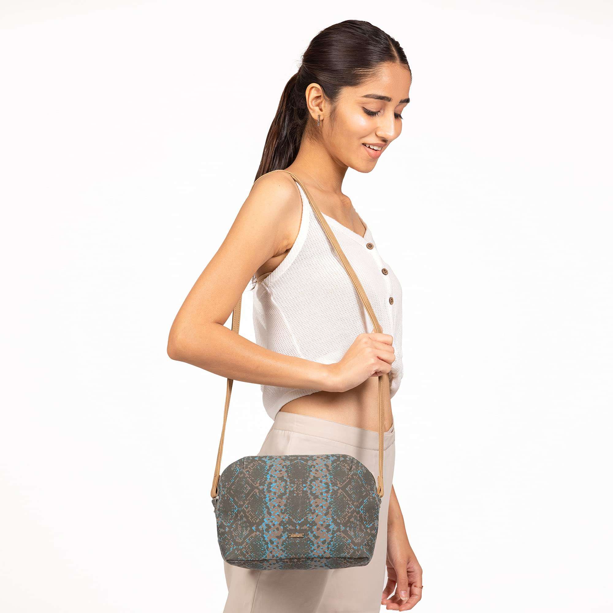 Eco Right Sling Bag for Women Stylish Trendy, Vegan Crossbody Bags for Women 3