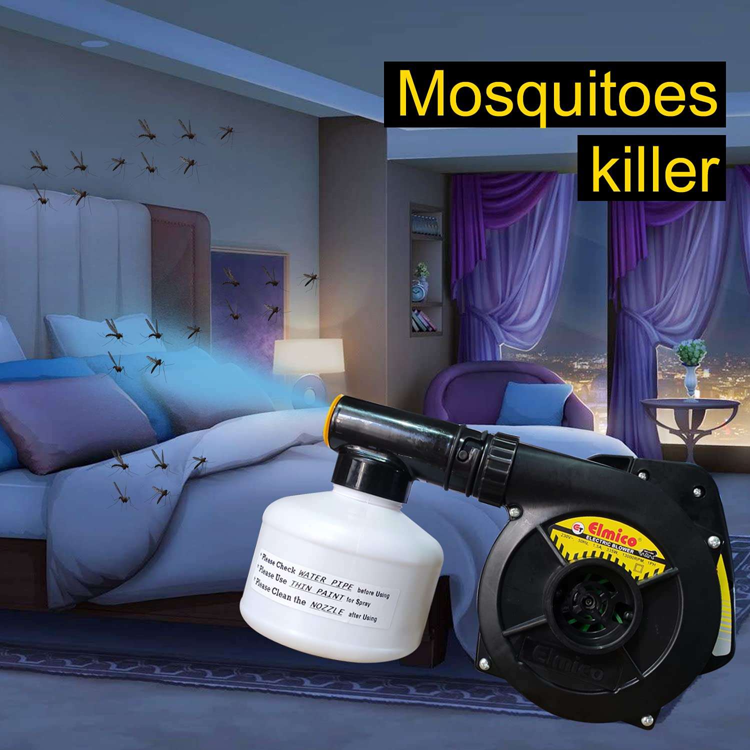 Elmico 700W Portable Sprayer/Sprayer Portable Disinfection Machine for Aerial Fumigation/Sprayer (Aerial Disinfectant) 4