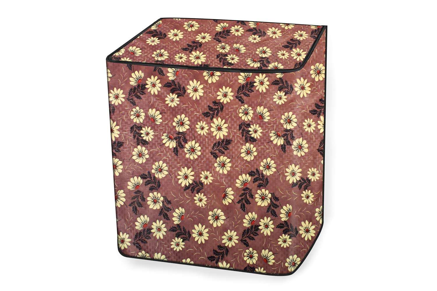 Stylista Washing Machine Cover Compatible for LG P1515R3SA 9.5 Kg semi Automatic Printed Pattern 6