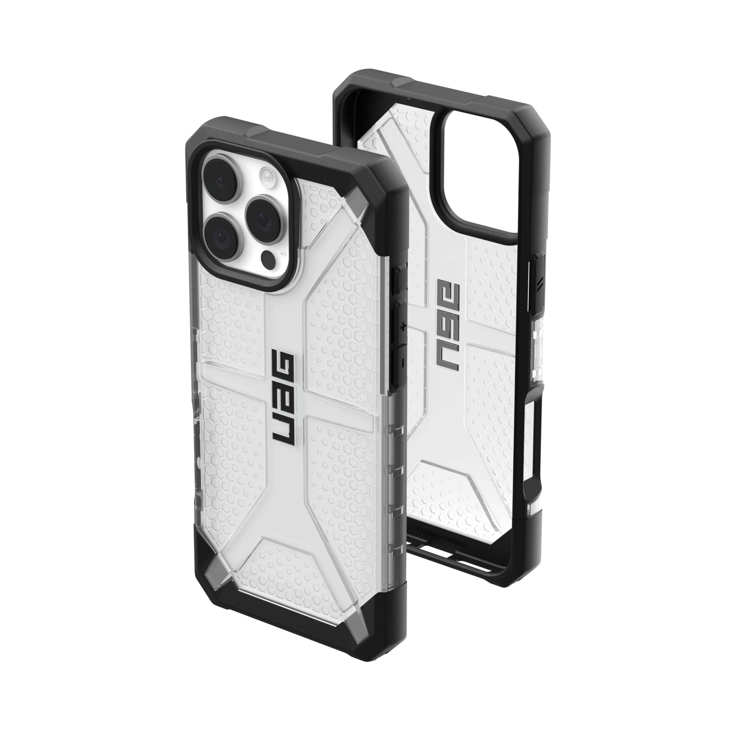 Urban Armor Gear UAG iPhone 16 Pro Max Case, Plasma Rugged Lightweight Slim Shockproof Protective Case/Cover Designed for iPhone 16 Pro Max (6.9-Inch) (2024), Wireless Charging Compatible - Ice 4