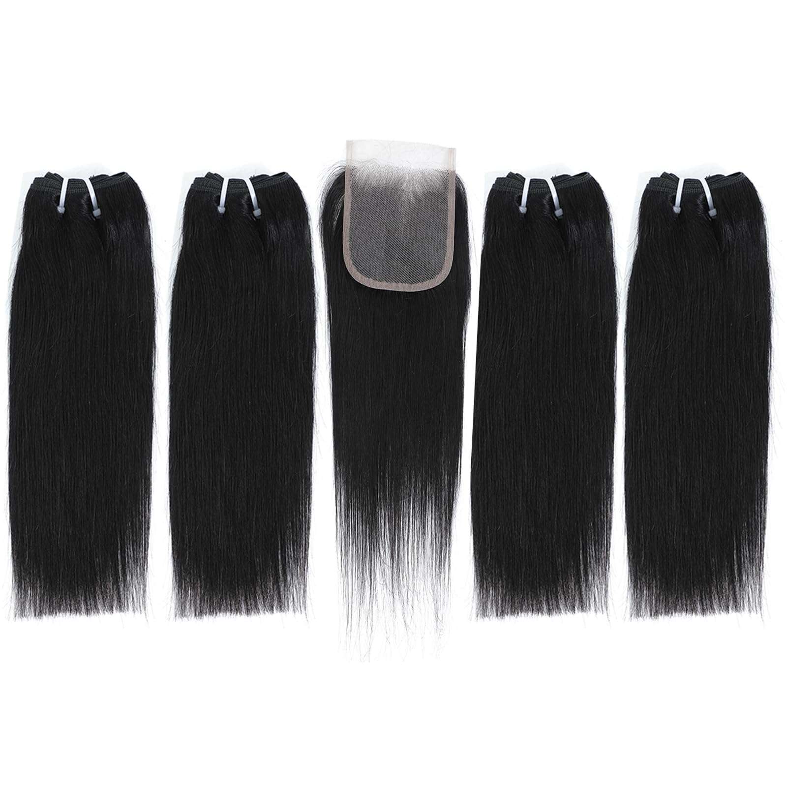 Authentic Look, Instant Transformation: Premium Real Human Hair Wigs – Perfect for Every Occasion! 10inchx4 with 10 inch closure 5