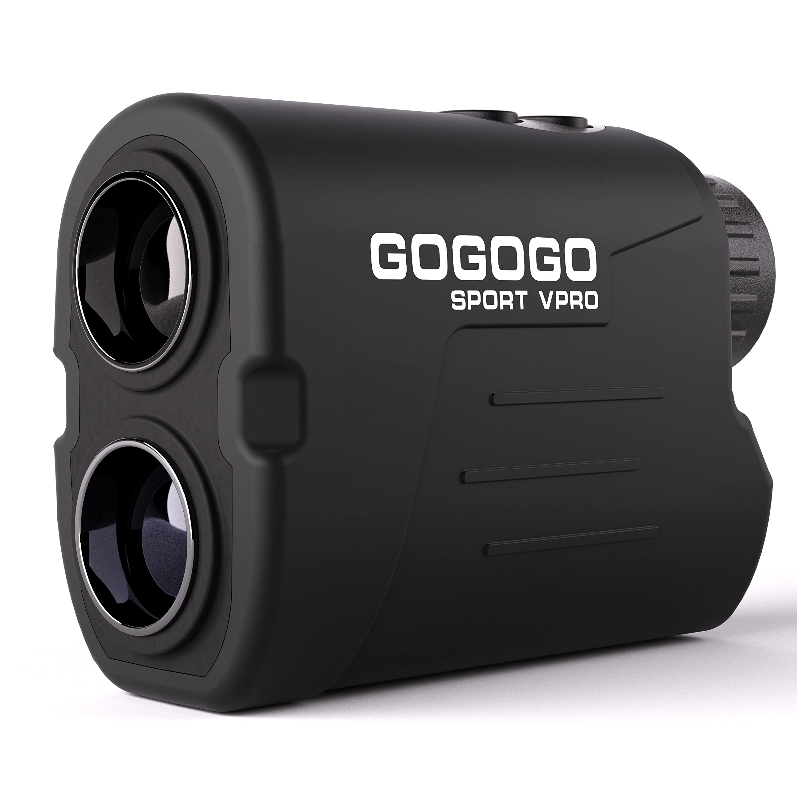Gogogo Sport Vpro GS03 Laser Golf/Hunting Rangefinder, 1000/1200 Yards Laser Range Finder with 6X Magnification Ultra-Clear View, Lightweight, Slope, Pin-Seeker & Flag-Lock & Vibration (GS03-900) 1