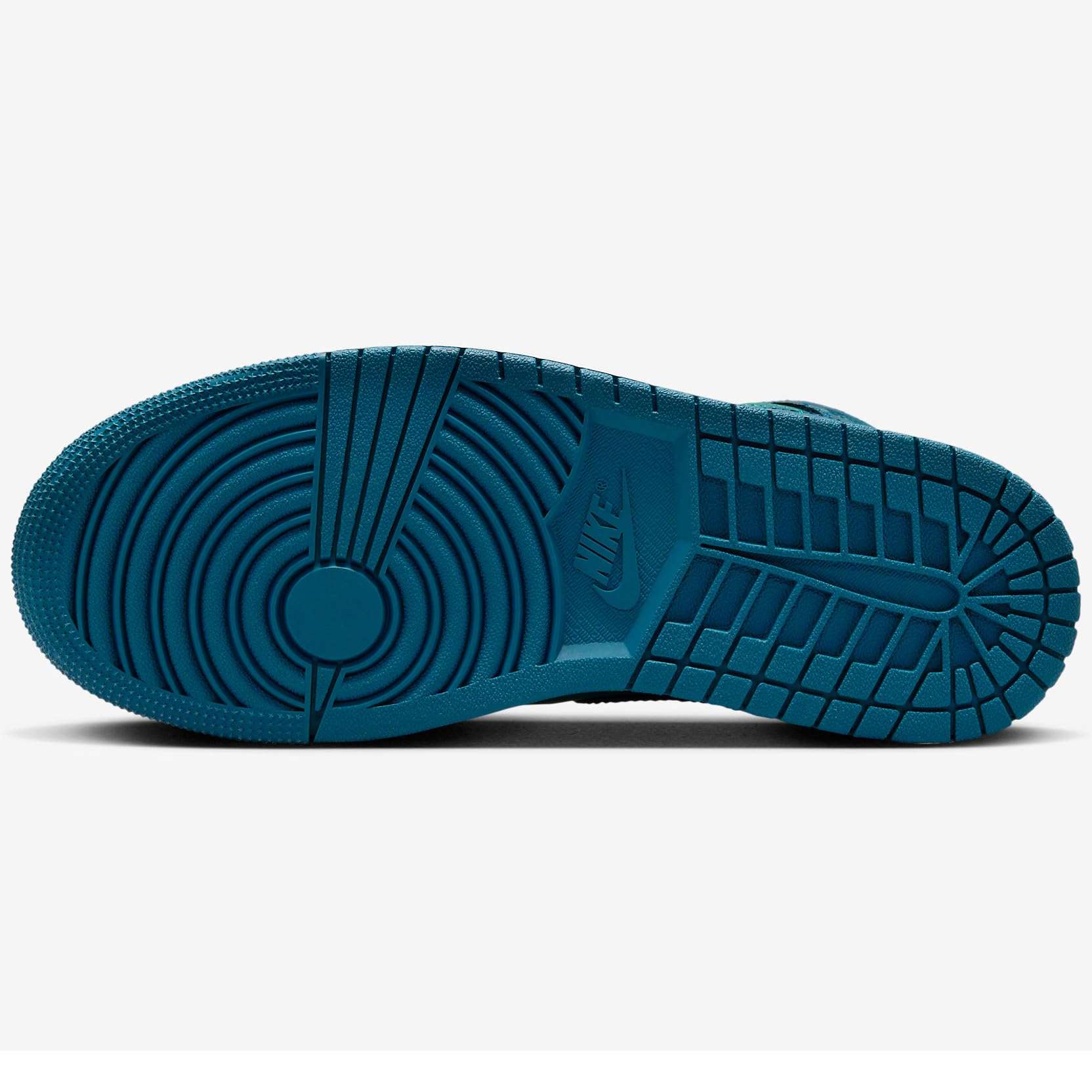 Jordan Nike Air 1 Mid Womens Sky J Teal/Sky J Fr Blue-White Size 7.5 4