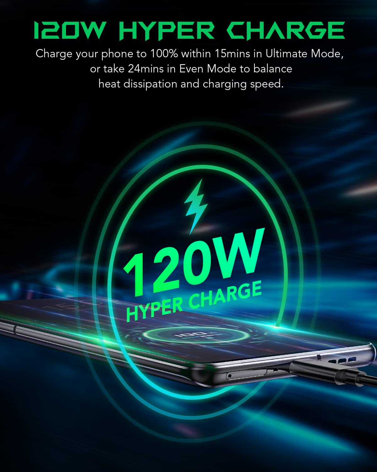 Black Shark 5 Pro Gaming Phone, 5G Factory Unlocked Android Smartphone, 8+128GB, 120W Fast Charging Snapdragon 8 Gen 1, 6.67" 144Hz E-Sports OLED Display, 4650mAh NFC Cell Phones-Steller Black 5