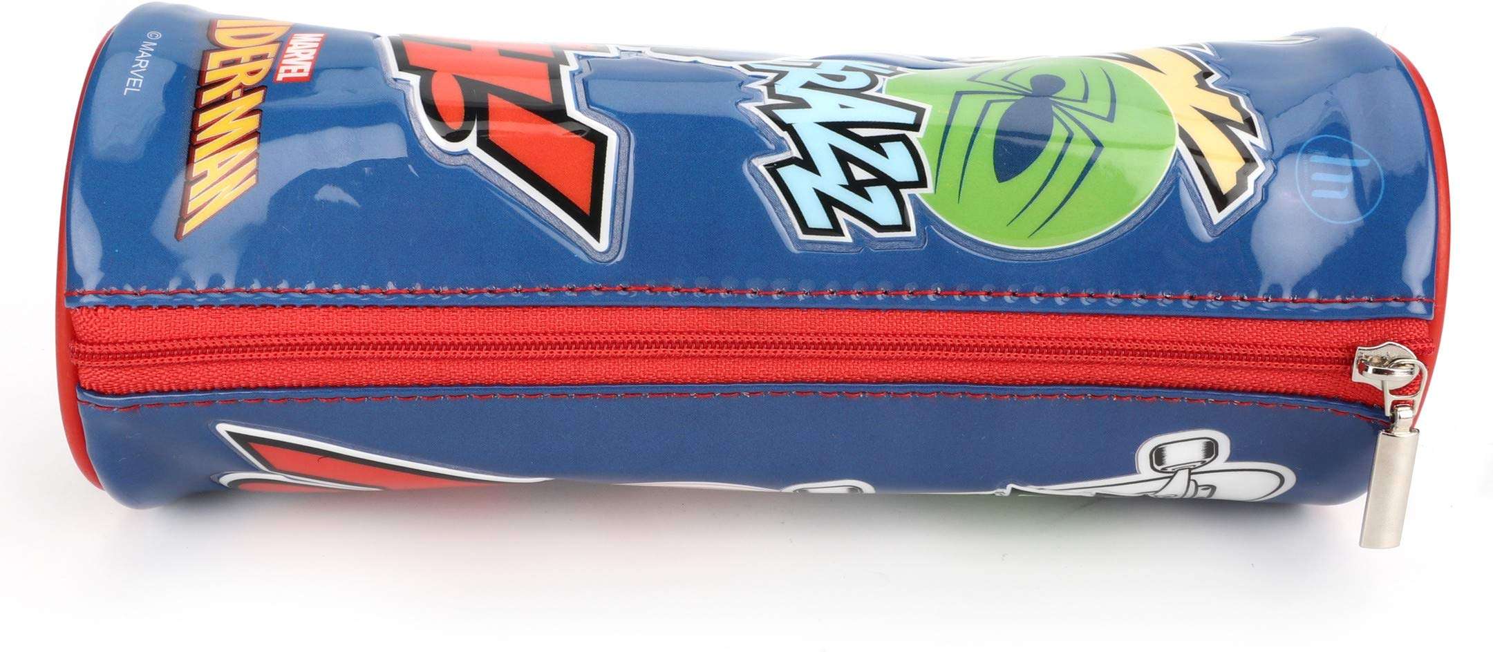 QIPS by HMI Marvel Spider Man Licensed Round Shaped Pencil Pouch Bag 4