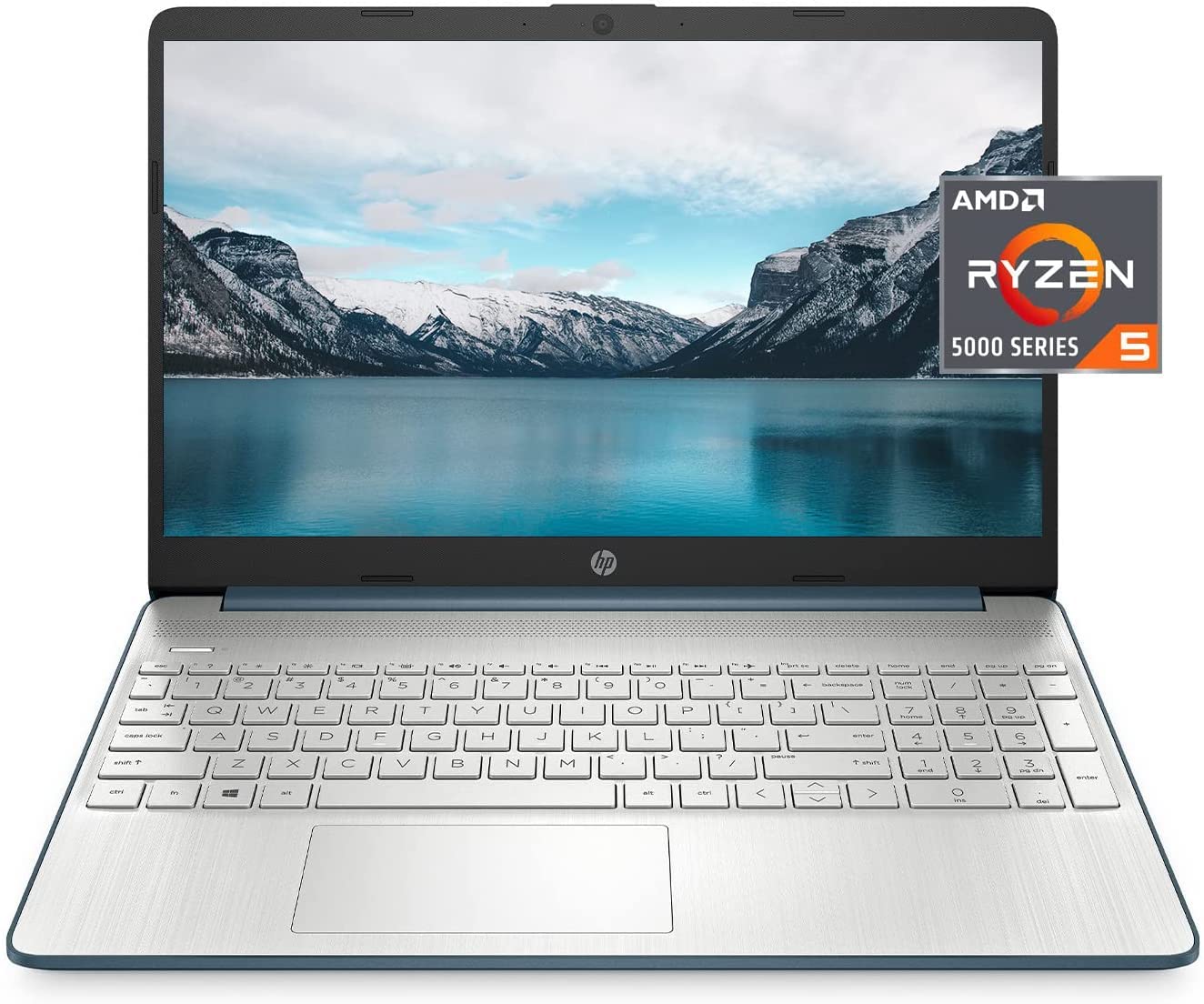 HP Ultra-Thin and Light Laptop, 15.6" FHD IPS Display, AMD Ryzen 5 5500U ( Beats i7-1065G7), Up to 4.0GHz, Webcam, HP Fast Charge, Type-C, 9 hr Battery Life, HDMI, Win 11 (8GB RAM | 512GB SSD) 1