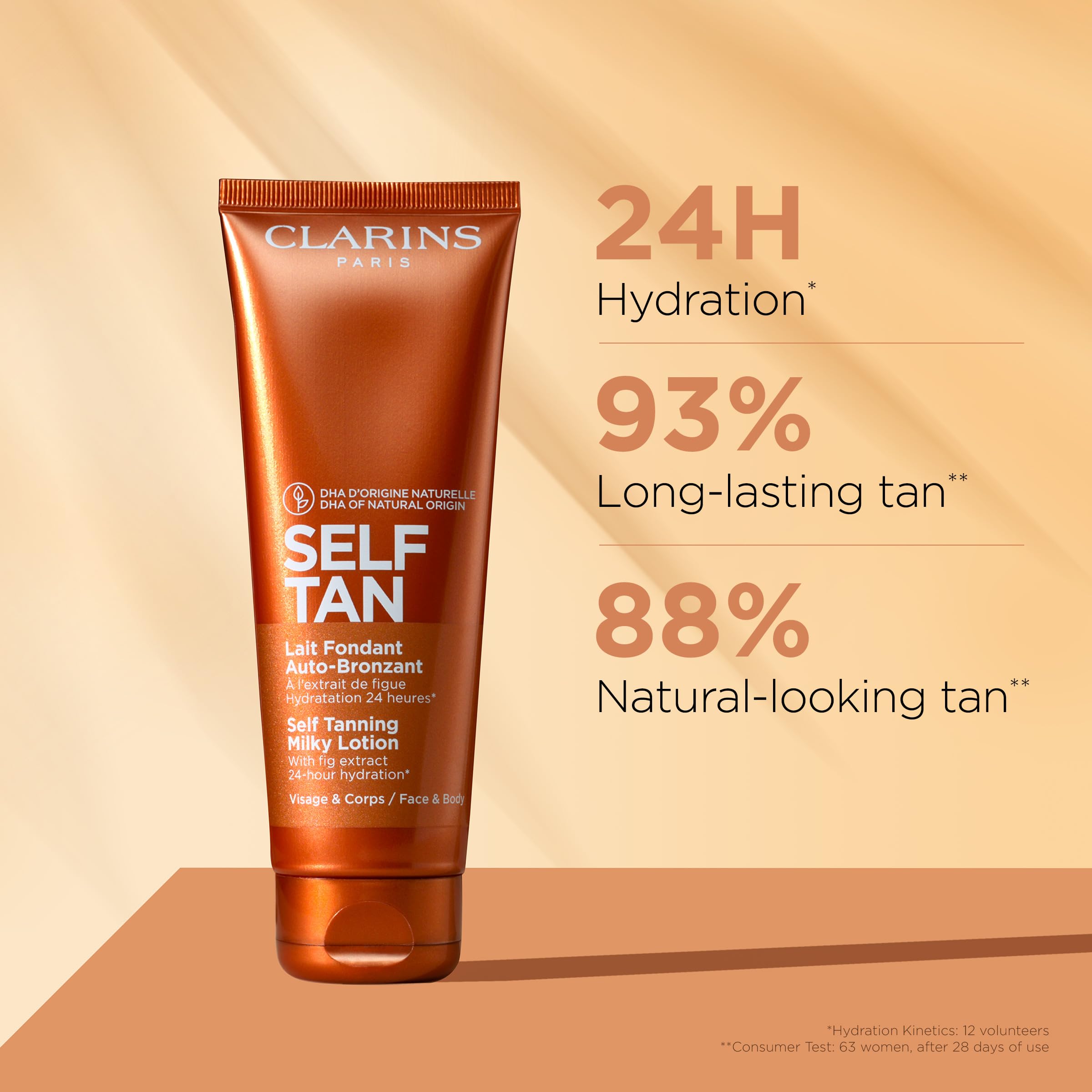 Clarins Self Tanning Milky Lotion and Exfoliating Body Scrub for Smooth Skin Bundle | Self Tanner for Face and Body | Buildable Tan | Softening and Smoothing Body Scrub | All Skin Types 3