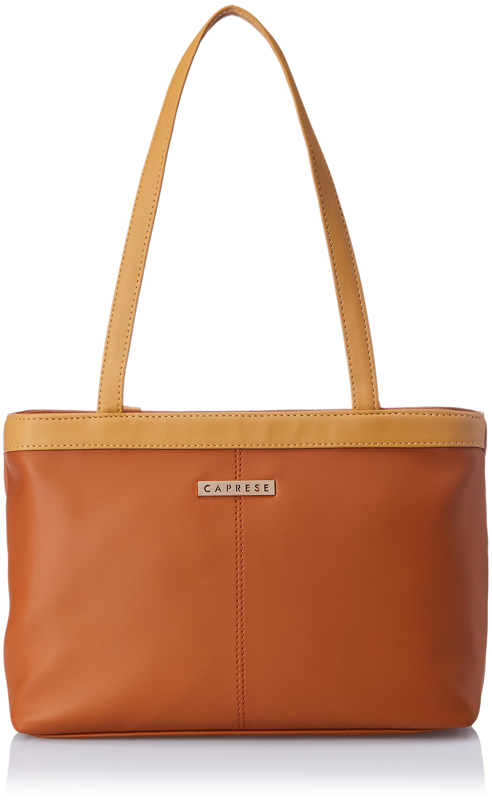 Caprese womens OLYMPIA T Medium TAN Tote Bag 1