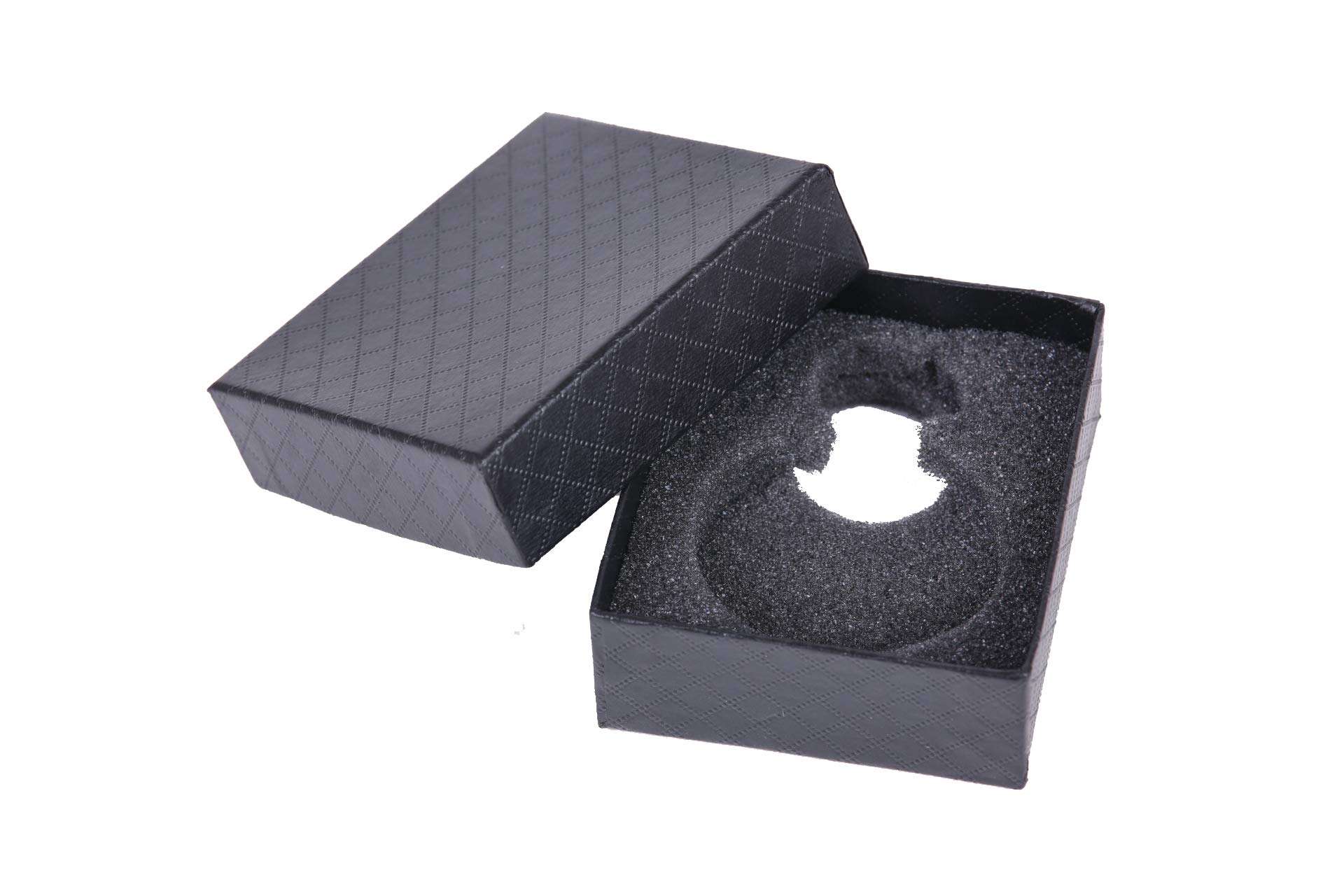 uonz Multifunctional Zinc Alloy Steampunk Compass Quartz Pocket Watch Fob for Unisex (Black) 5