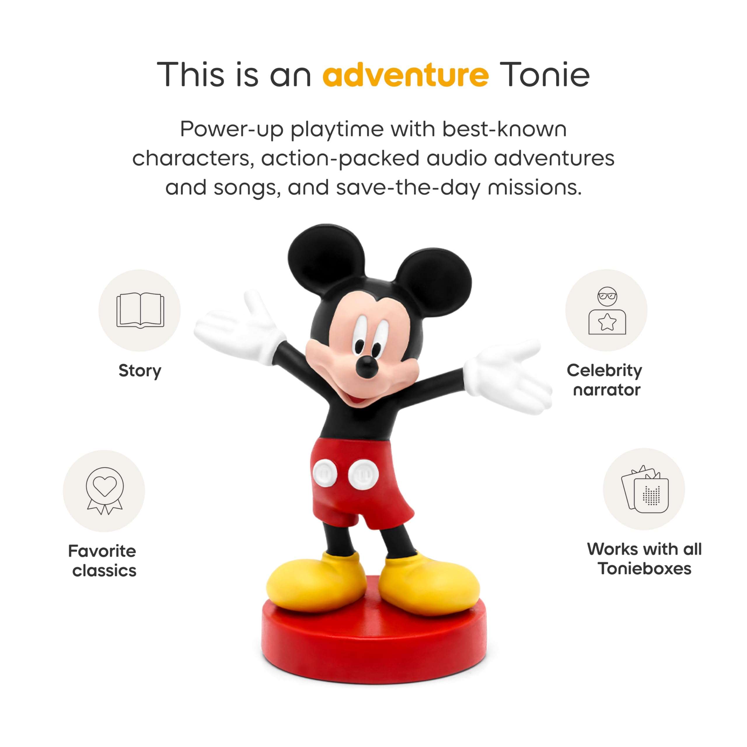 Tonies Mickey Mouse Audio Toy Figurine from Disney 4
