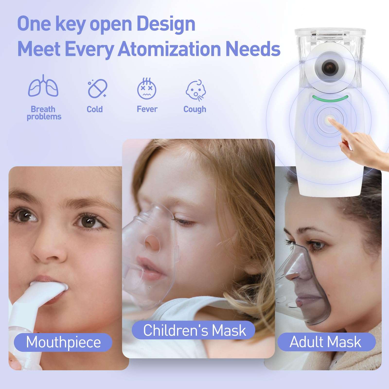 Disposable Hand HELD Nebulizer 3