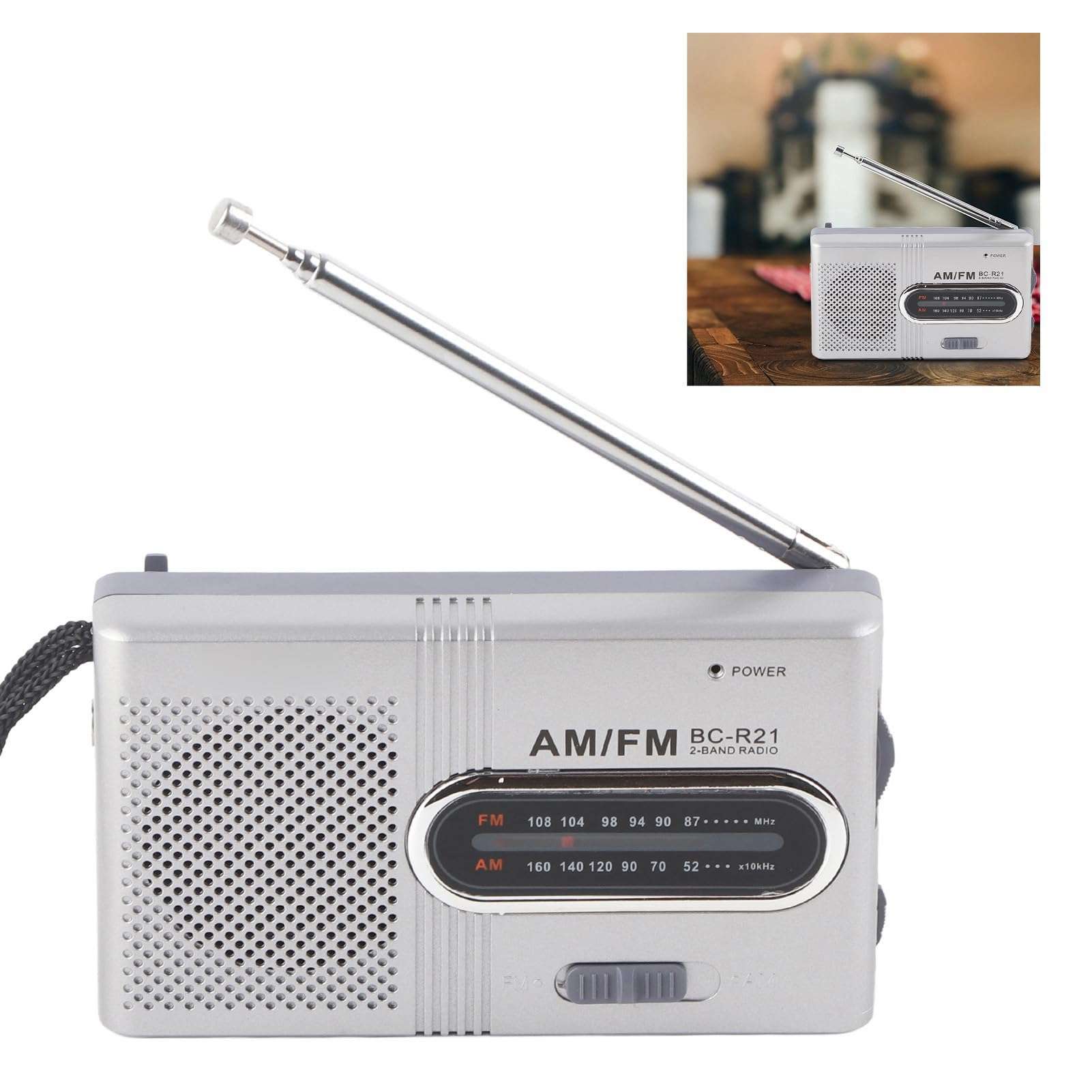 Radio, Wireless Speaker Radio, Portable for Home Decoration for Friends Students 6