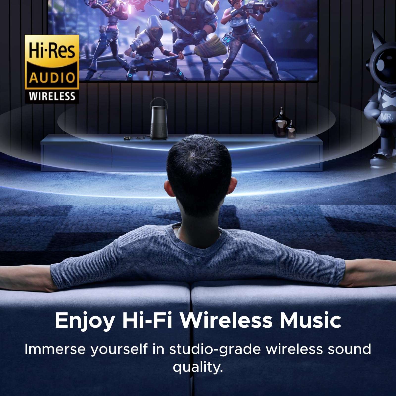 UGREEN Bluetooth 6.0 Receiver for Car with LDAC, AI Noise Cancelling 3.5mm AUX Bluetooth Car Adapter, Hi-Res Wireless Audio Receiver for Home Stereo/Wired Speaker with Hands-Free Call,15H Battery Life 6