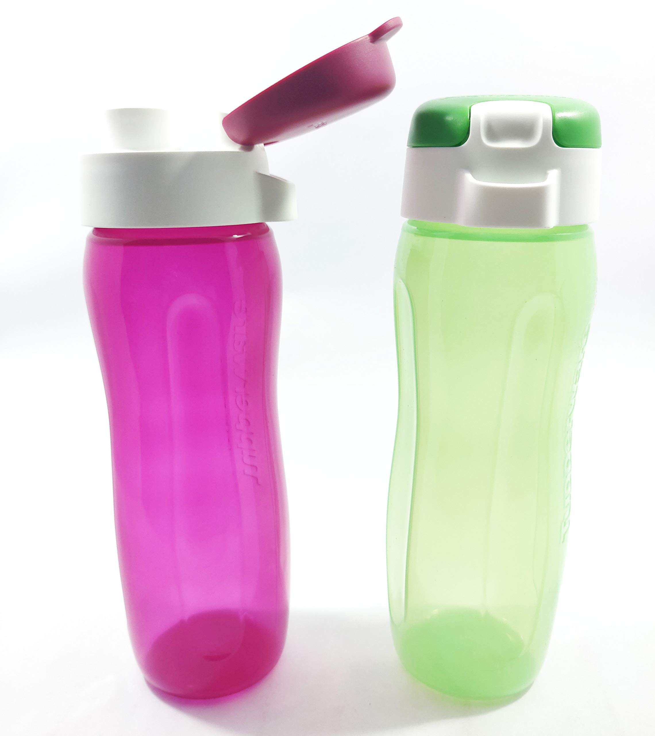 Aspiration's Tupperware Gen II Eco Bottles, 500ml (Set of 2)(No Color Choice) with Free Soft Cotton Handkerchief (1 Pc) (Any Color)