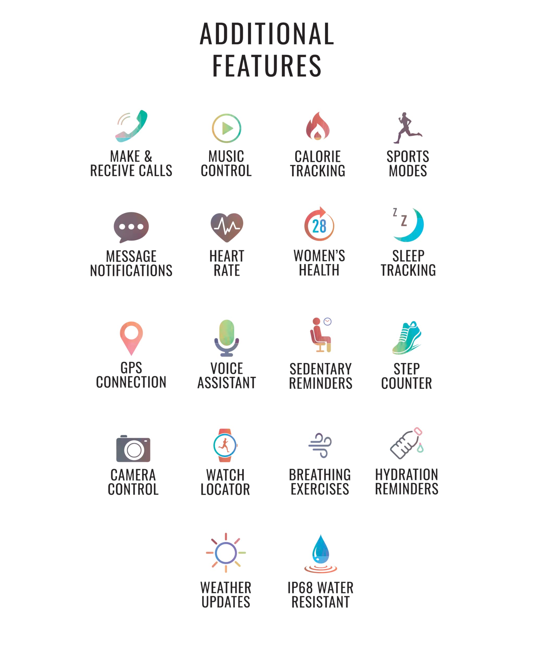 Armitron Connect Matrix Smartwatch, Health and Fitness Tracker, Sport Modes, Water Resistant and More 2