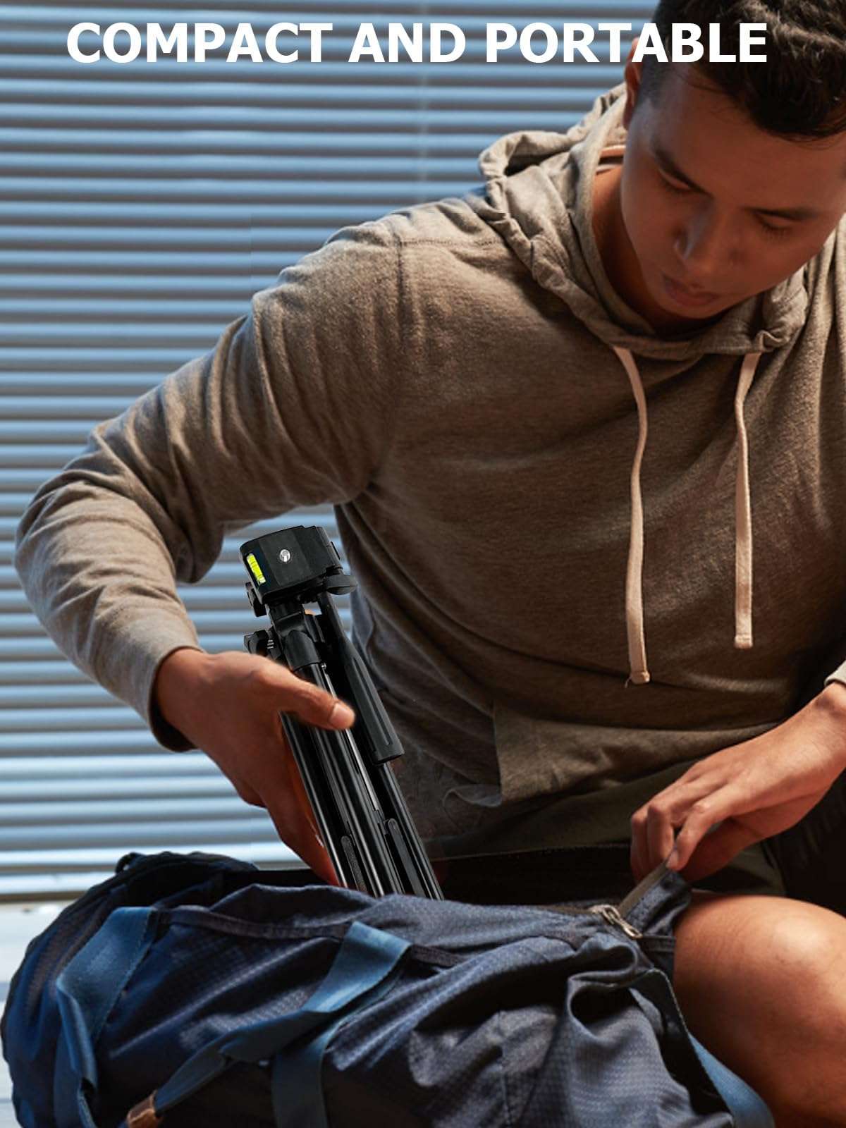 Starlink Mini Tripod Mount, Starlink Mini Adapter with 1/4'' Screw Easy Mounting on Tripod Stand, Adjustable Height and Tile- JKLJ-98 6