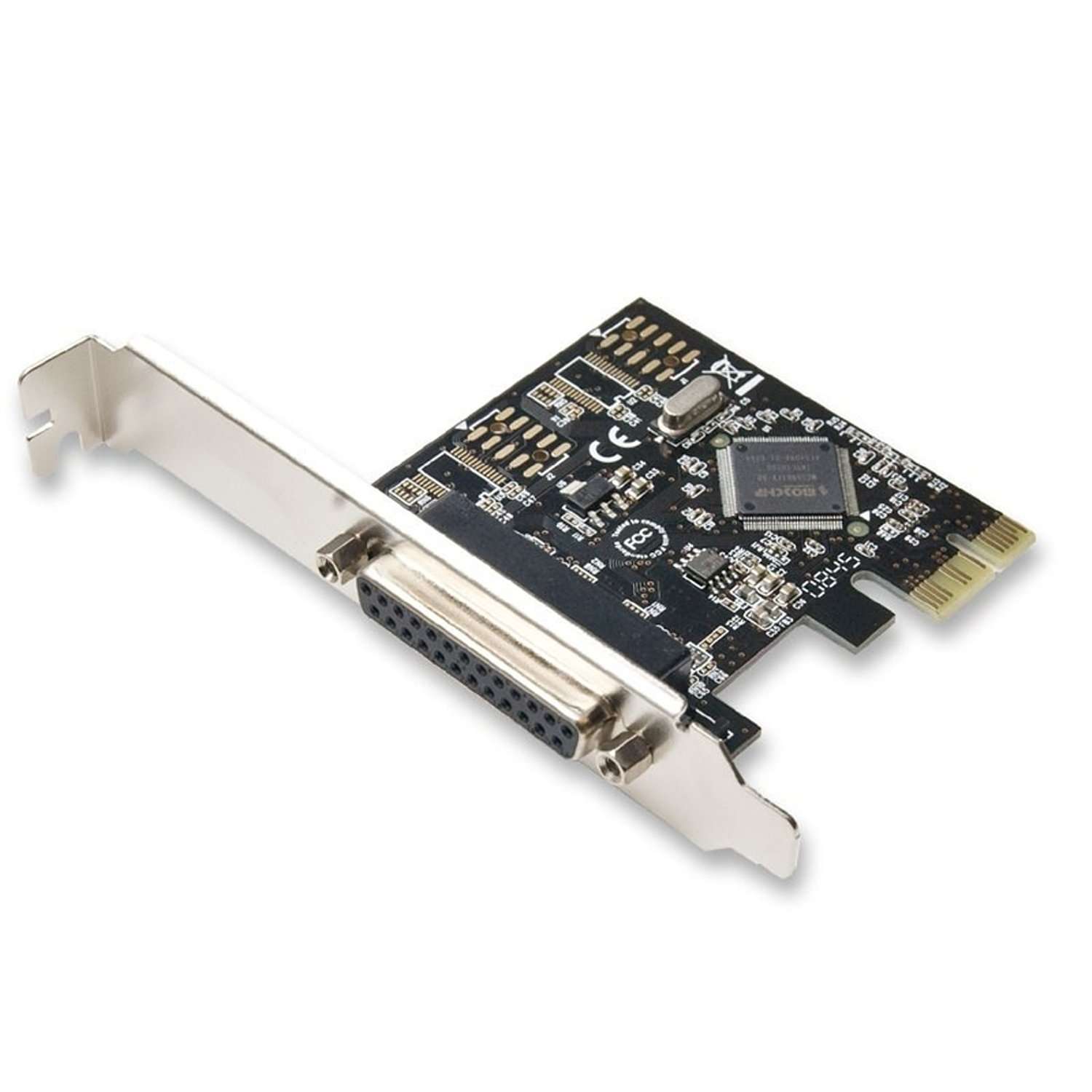 SYBA SD-PEX10005 PCI-Express 1-Port Parallel/Printer Card, w/ Low Profile Bracket 3