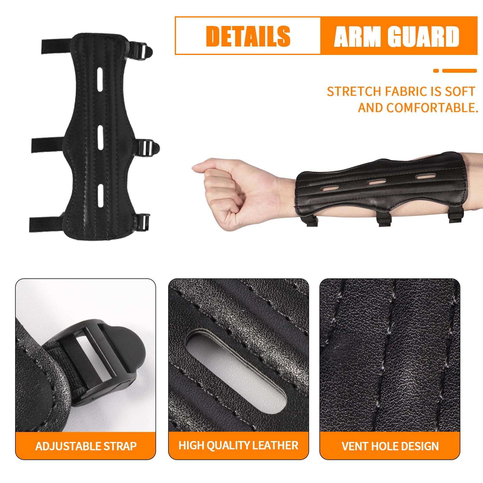 WUXLISTY Compound Bow and Arrow for Youth and Beginner, Archery Bow Set for Kids 8-12, 16-20 lbs Draw Weight, 17.3"-26" Draw Length (Black) 6