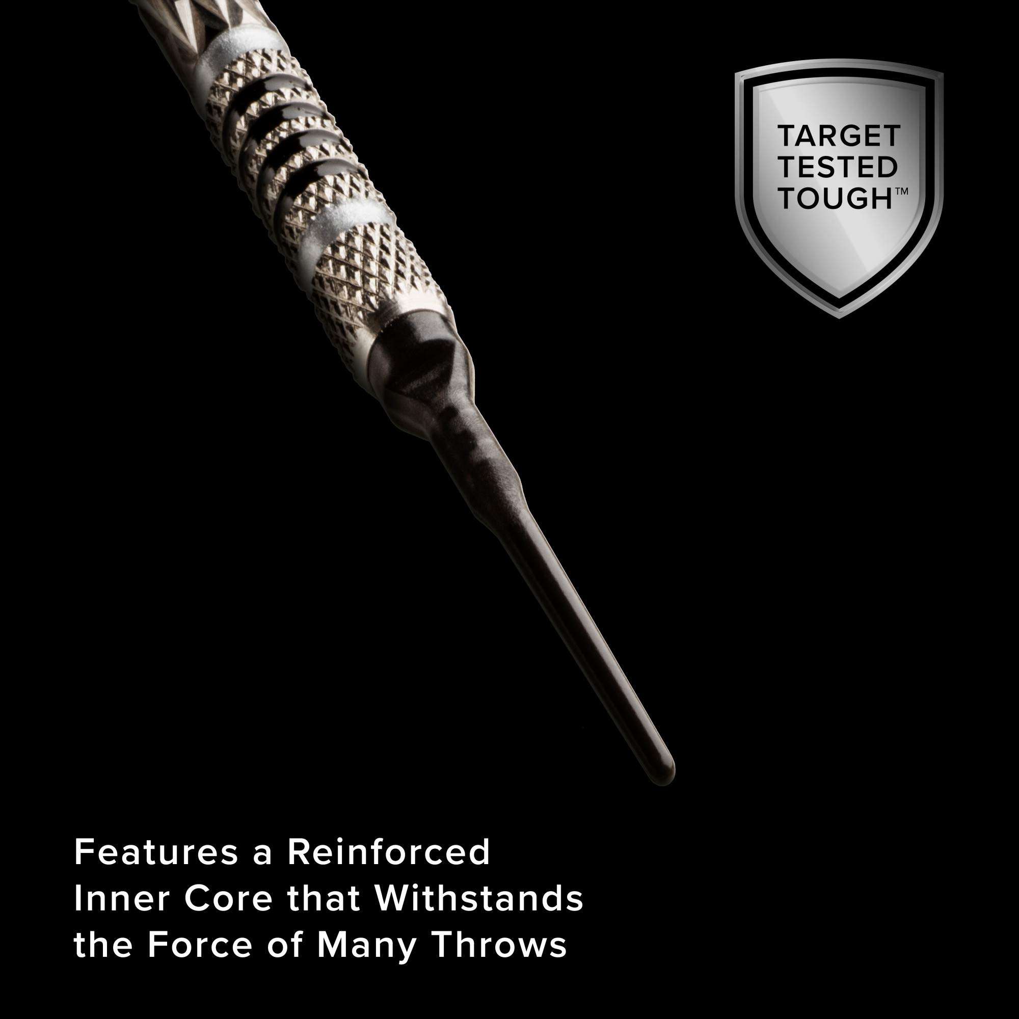 Viper Dart Accessory: Tufflex II 2BA Thread Soft Tip Dart Points, Black, 500 Pack 2