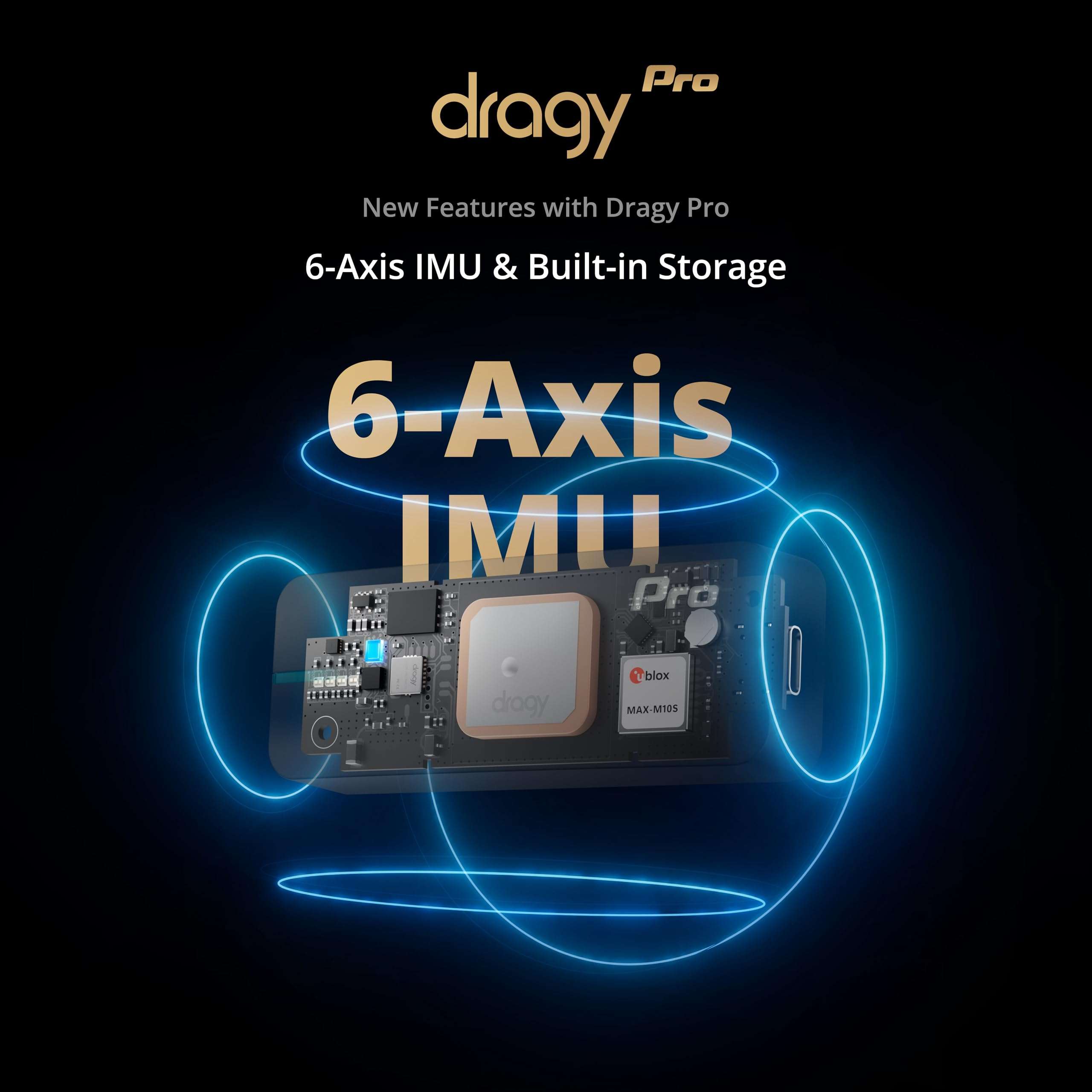 All New dragy Pro - Professional 25Hz GPS Performance Meter, with Built-in Memory & 6-Axis IMU Motion Sensor | Includes dragy Mount for Easy Installation 5