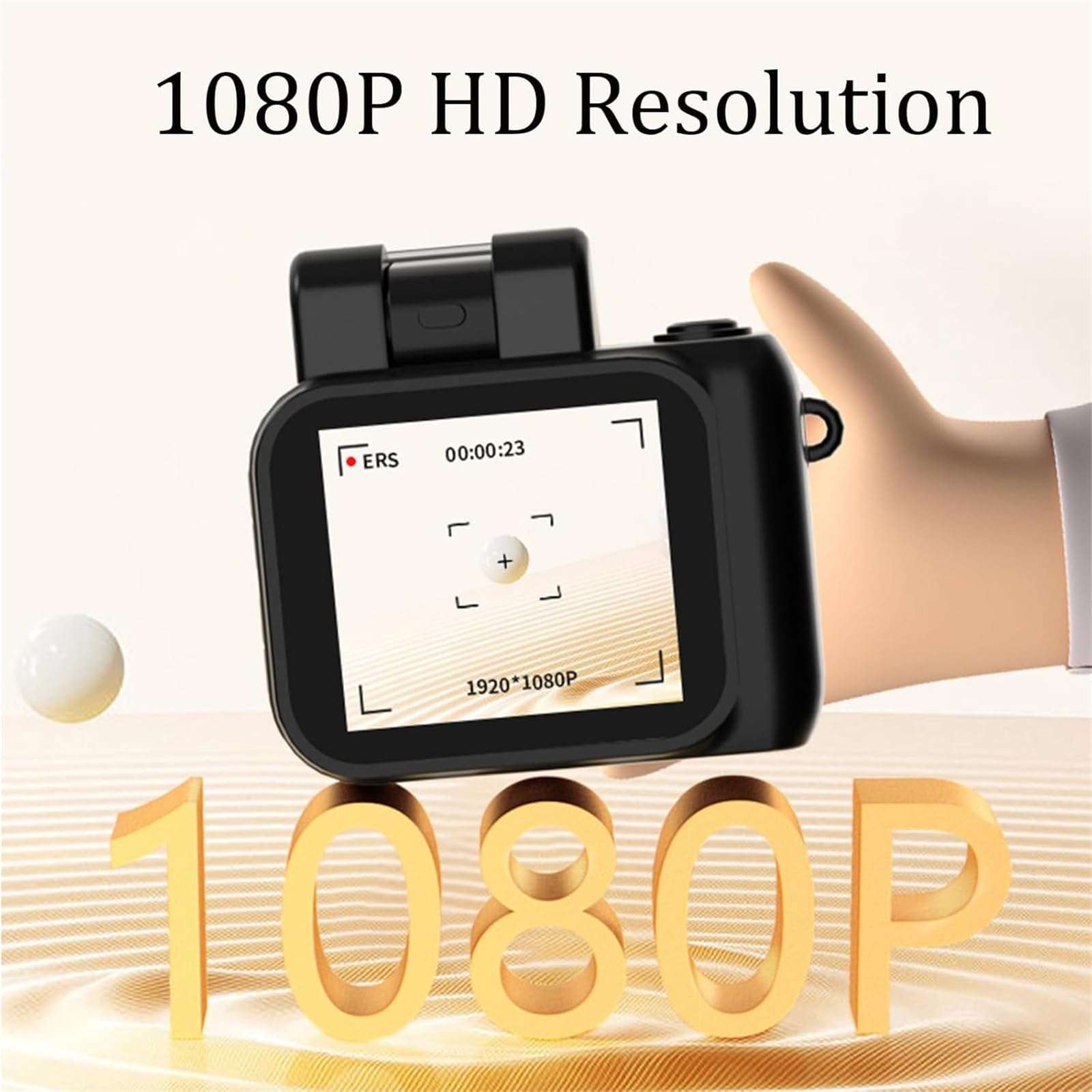 Retro Scope Mini Camera, Retroscope Camera, Retroscope, Retro Scope Camera, 1080p HD Photo Recording Selfie, Instant Printing Camera, Built-in 6 Filter Effects 6