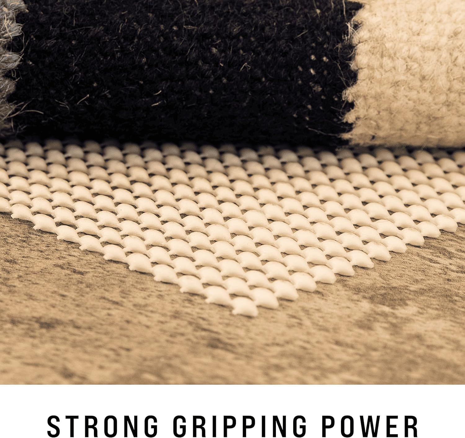 Slip-Stop Ultra Stop Low-Profile Non-Slip Rug Pad for Area Rugs and Runner Rugs, Rug Pad for Hardwood Floors 10 x 14 ft 3