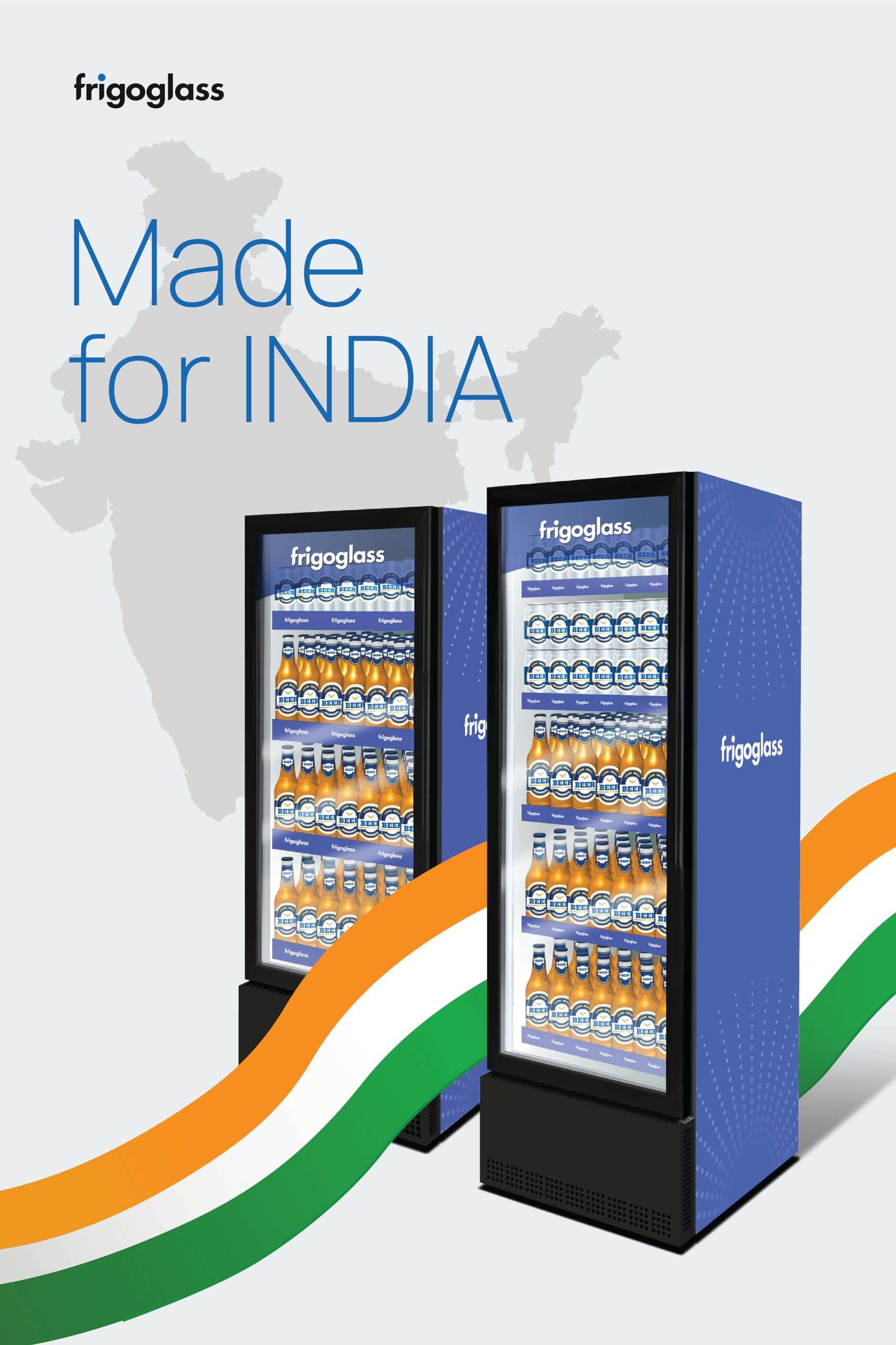 Frigoglass hard top 440L freezer; Double door, Convertible; With 4 year comprehensive warranty 4