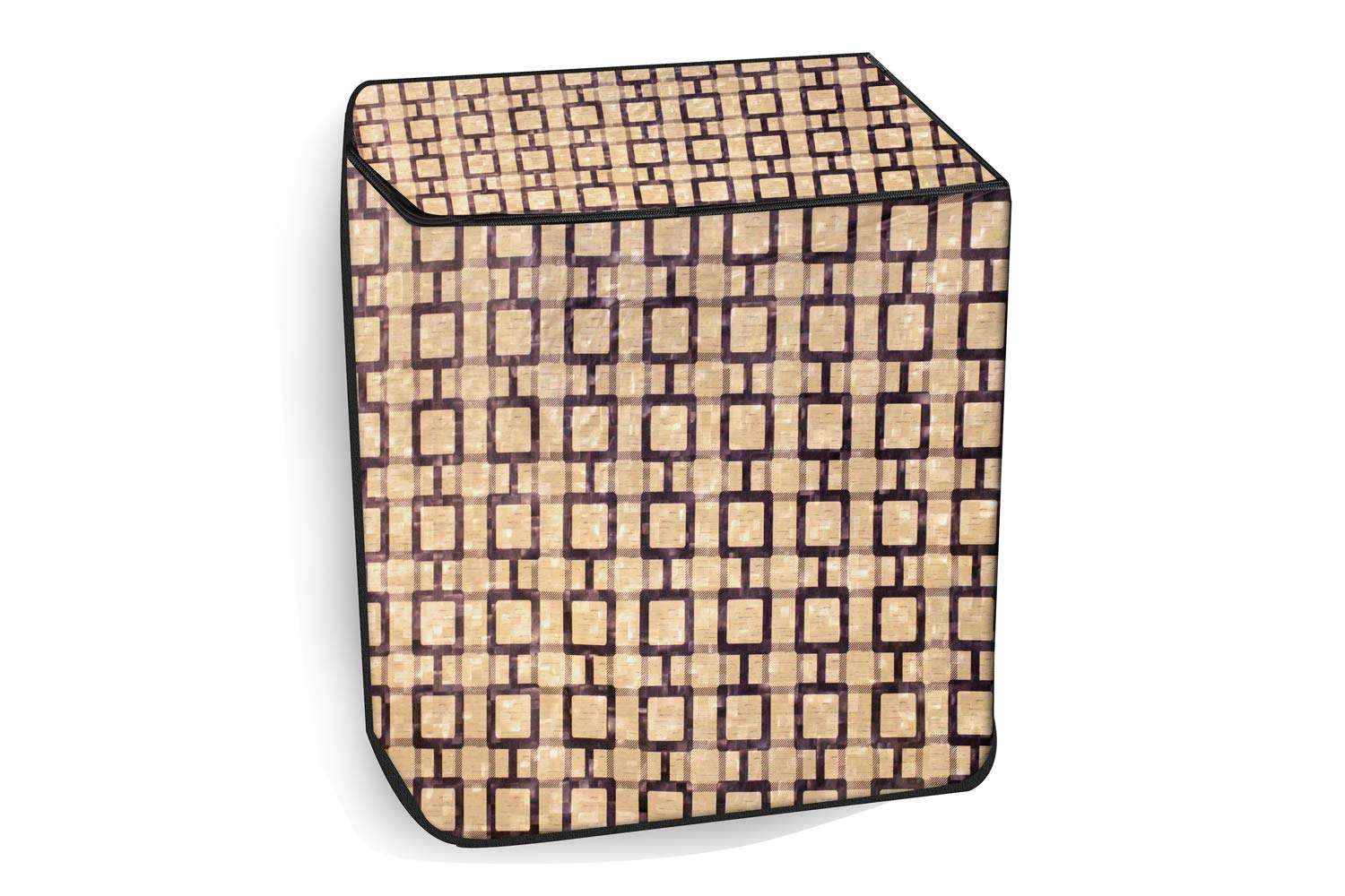 Stylista Washing Machine Cover Compatible for Whirlpool 10.5 kg semi Automatic ACE 10.5 XL Printed 4