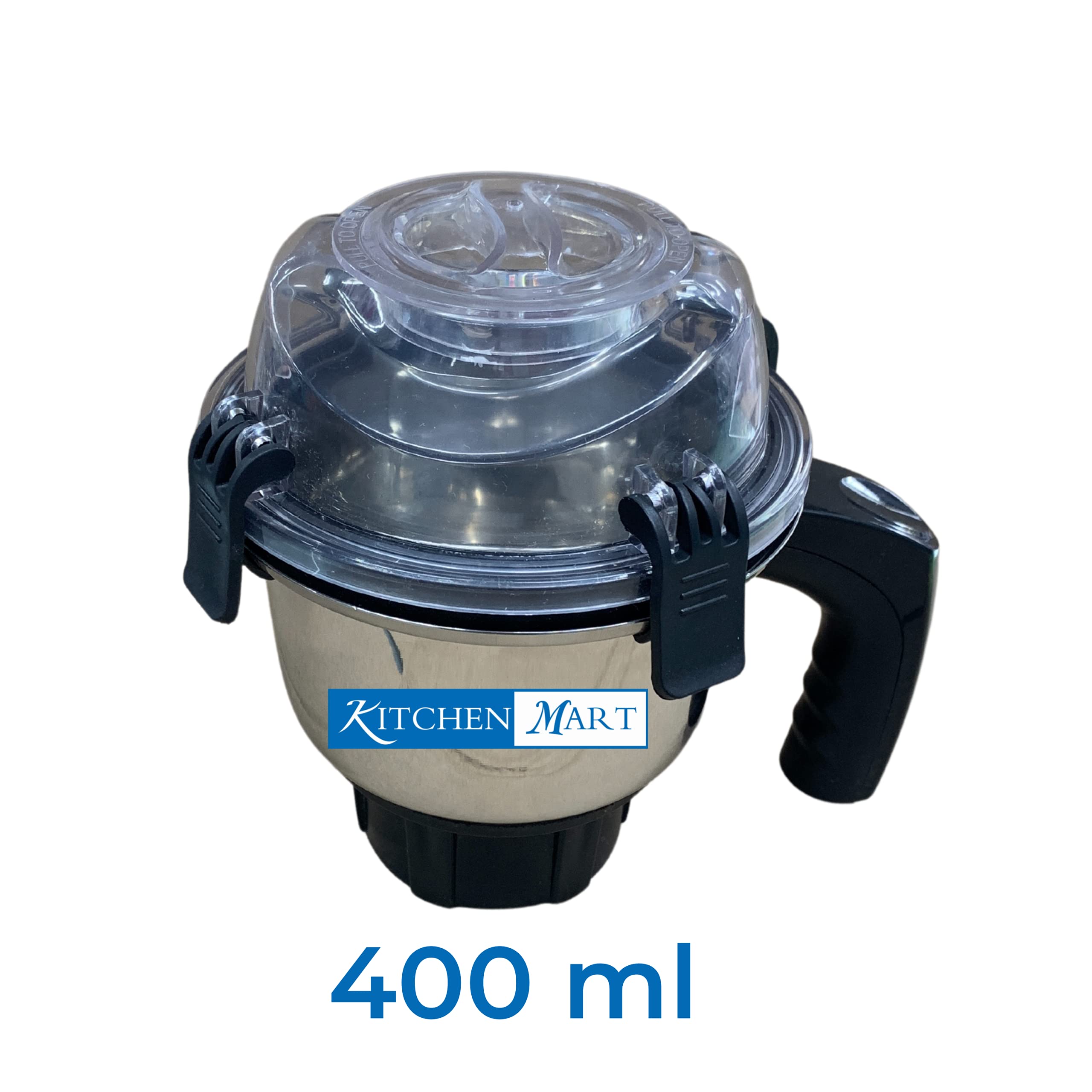 Kitchen Mart 750W Replacement Chutney Jar for Bosch Mixer Grinder (400 ml, Silver) 3