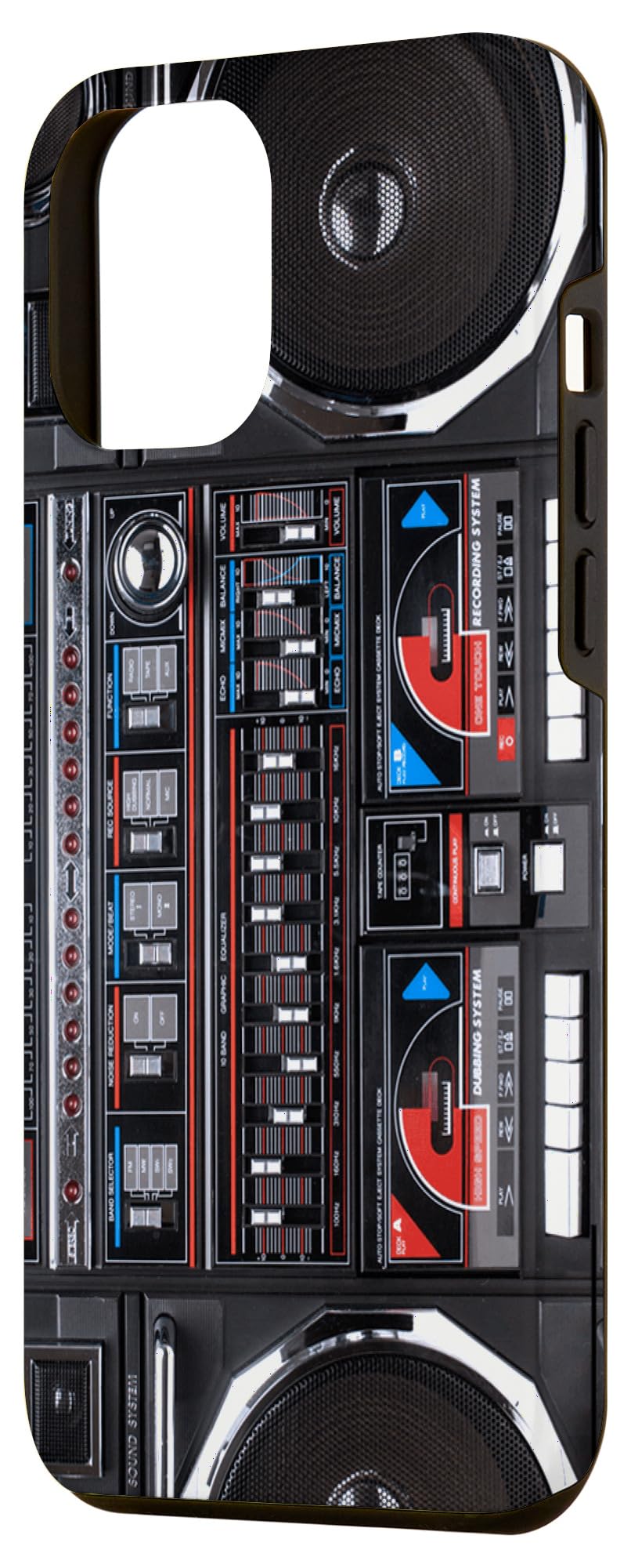 iPhone 12 Pro Max Vintage Boombox Retro 80s 90s Music Cassette Player Case 2