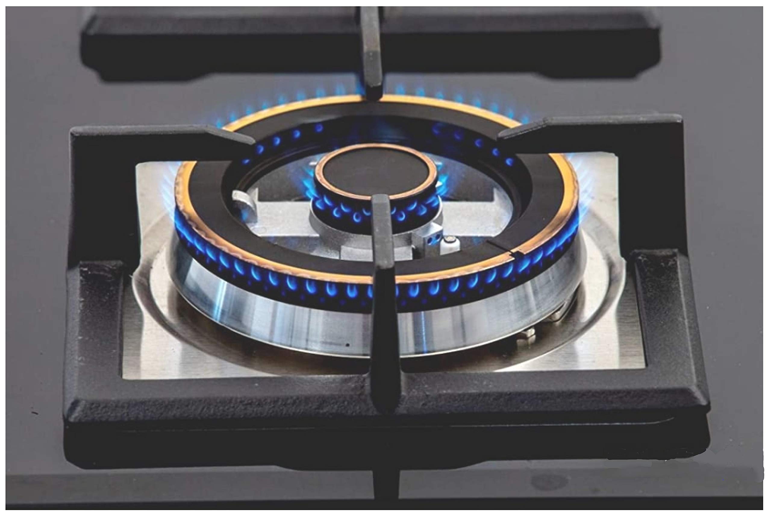 Alstorm Brio Allen Hob 4 Burner Auto Ignition Gas Stove (Brio-Allen 4BNR, Brass Gas Hob) 5