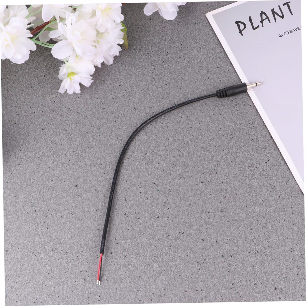 OSOLADY 10pcs Mono Male Connector Headphone Earphone Audio Cable Mic Jack Converter Microphone Adapter Converter Mic to Jack Mic Converter Jack Microphone Connector Adapter Black 3