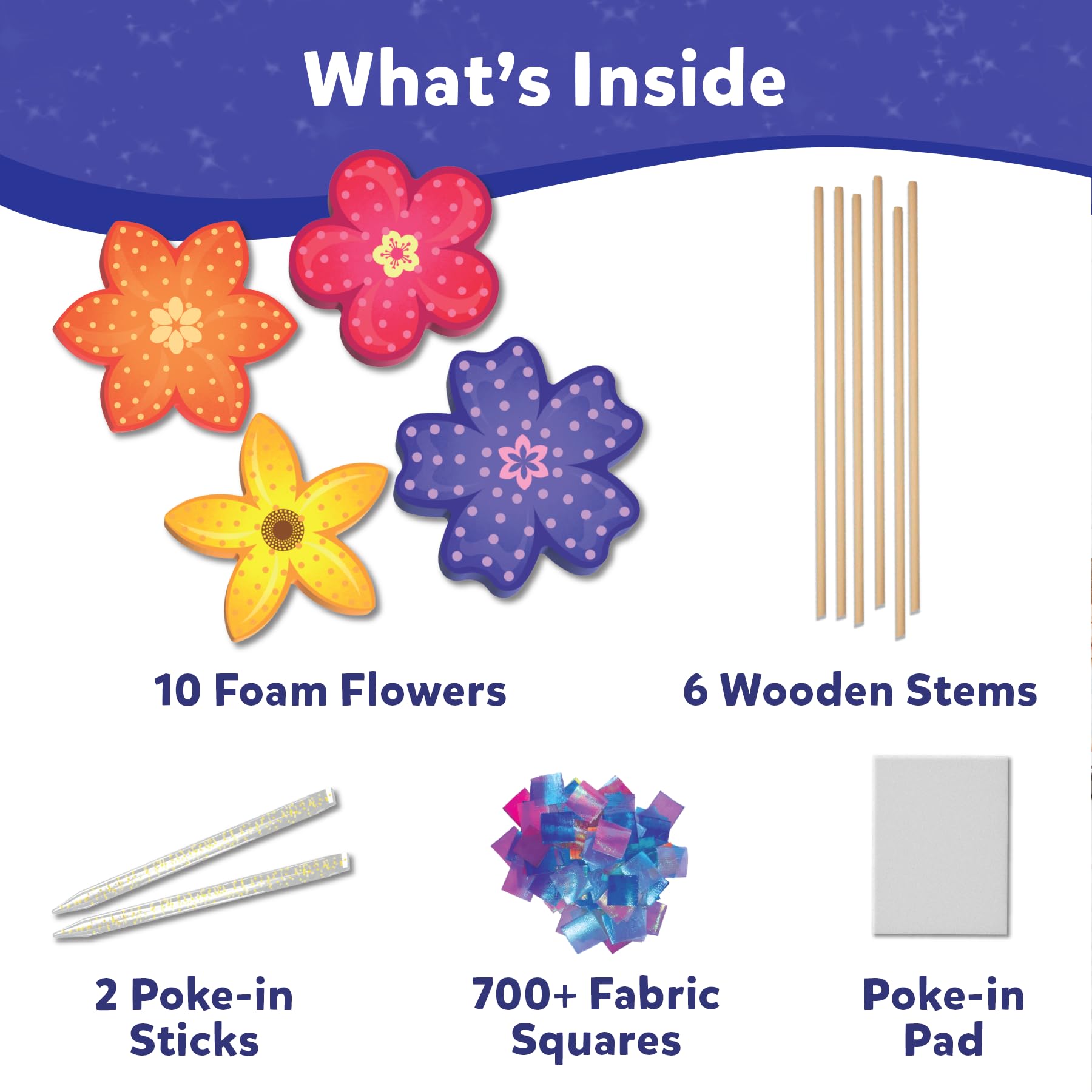 Skillmatics Poke-in Art Flower Bouquet & Magical Sun Art Animals Bundle, Mess-Free Fun, Creative Activity, Travel Friendly, Gifts for Girls & Boys Ages 4, 5, 6, 7, 8, 9, 10, 11, 12 4