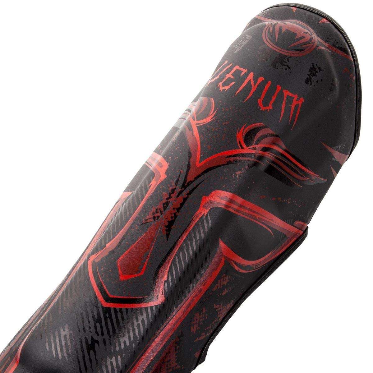 Venum Gladiator 3.0 Shin Guards - Black/Red - M 3