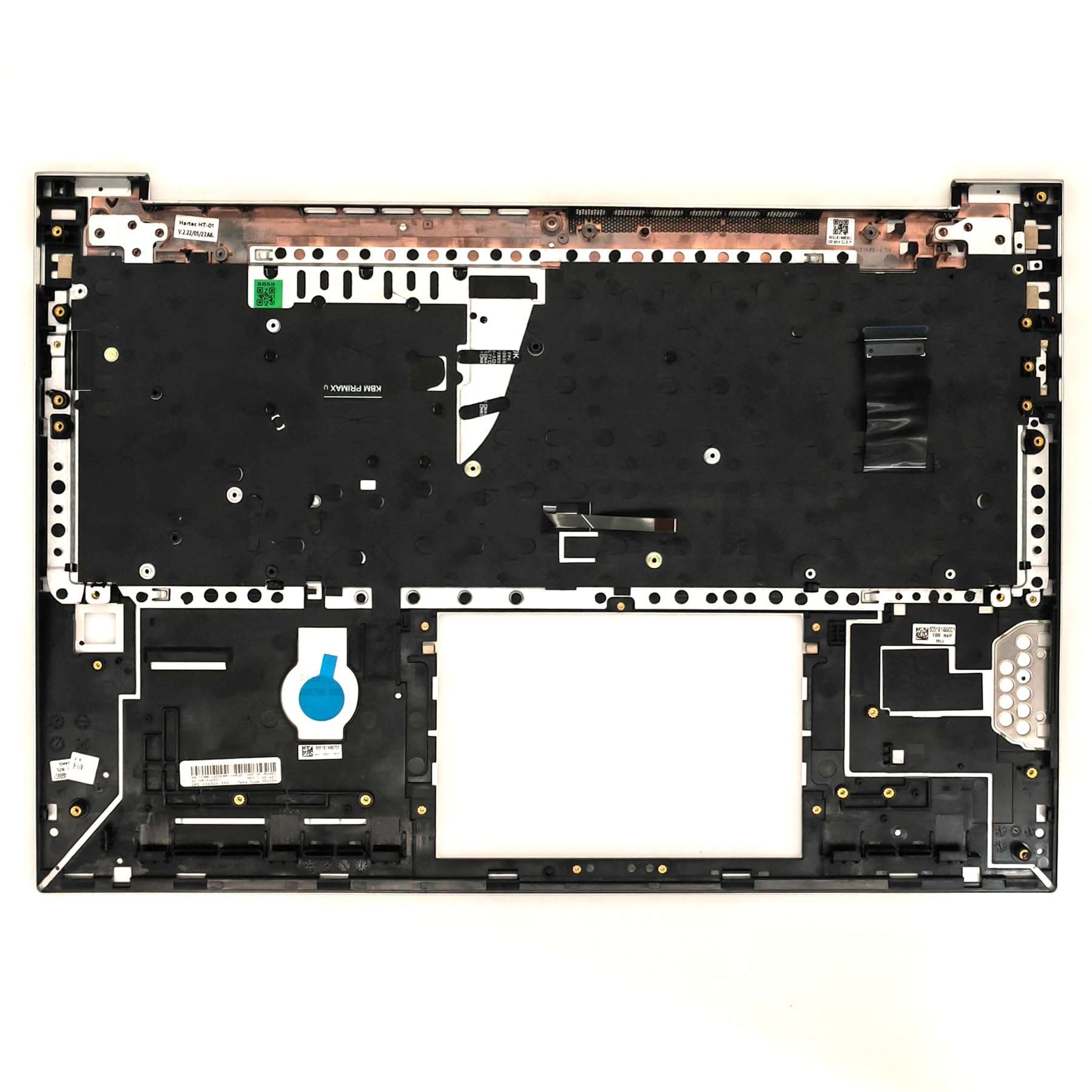 Jxjslp Replacement Upper Case Palmrest for HP EliteBook 860 G9 G10 with US Layout Backlit Keyboard Assembly N08145-001 Silver 3