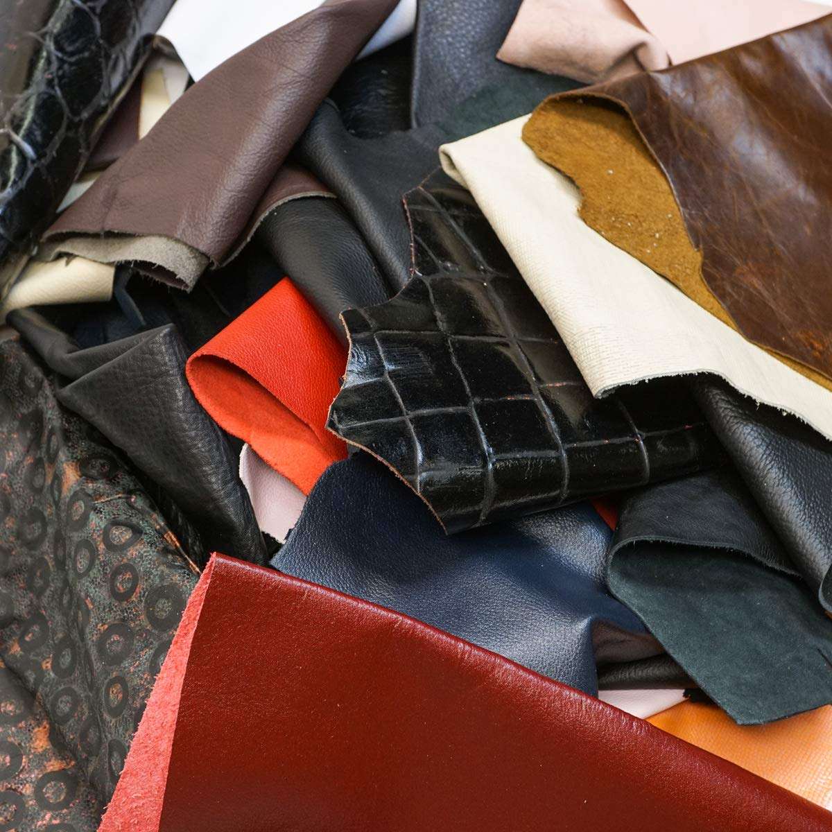 Springfield Leather Company's 5LB Assorted Upholstery Scrap 2