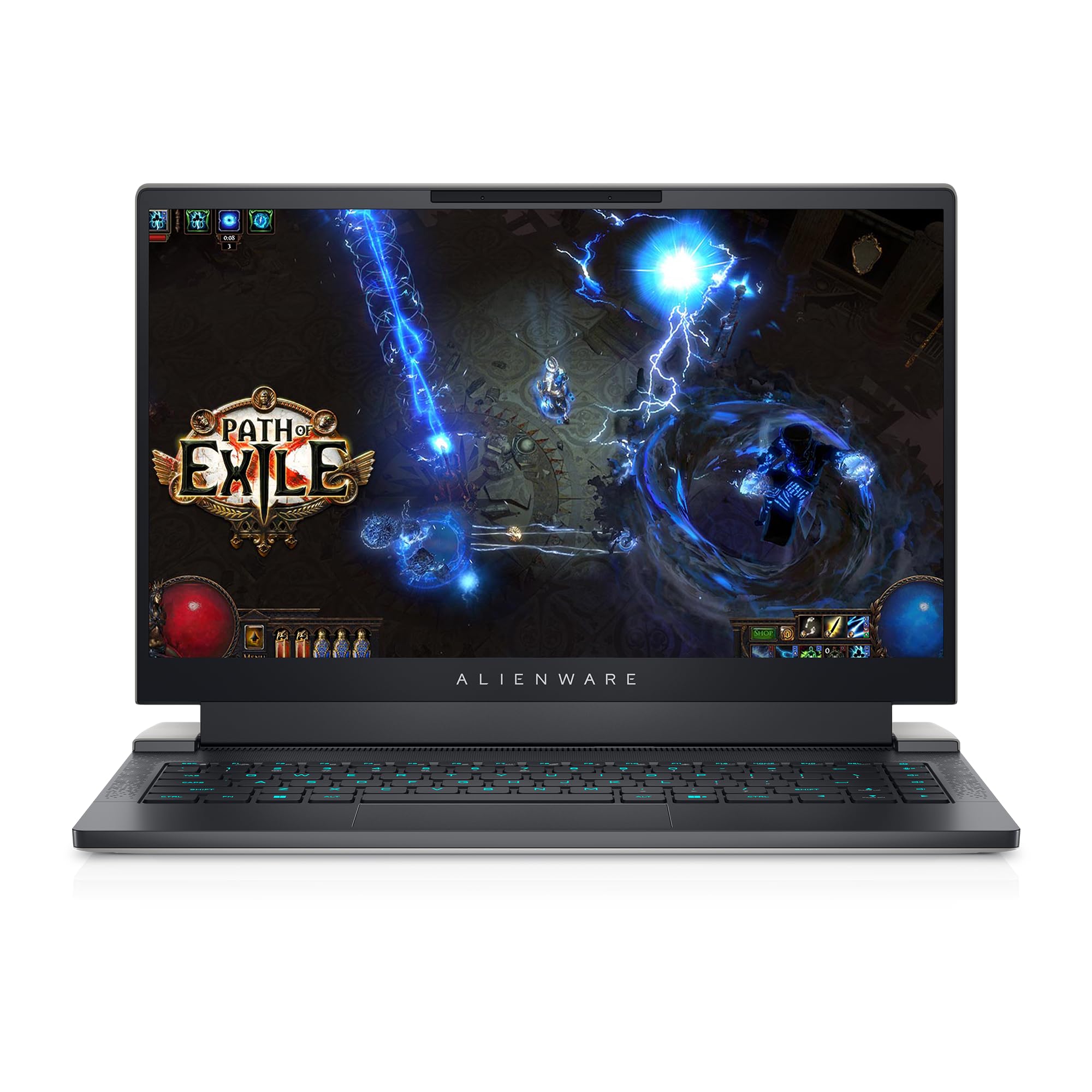 Dell Alienware x14 R2 Gaming Laptop, Intel Core i7-13620H/32GB/1TB SSD/NVIDIA RTX 4060 8GB GDDR6/14'' (35.56Cms) QHD+ 165Hz, 3ms, 300nits/Win 11+MSO'21+McAfee 15 Month/Lunar Silver/2.08Kgs 1
